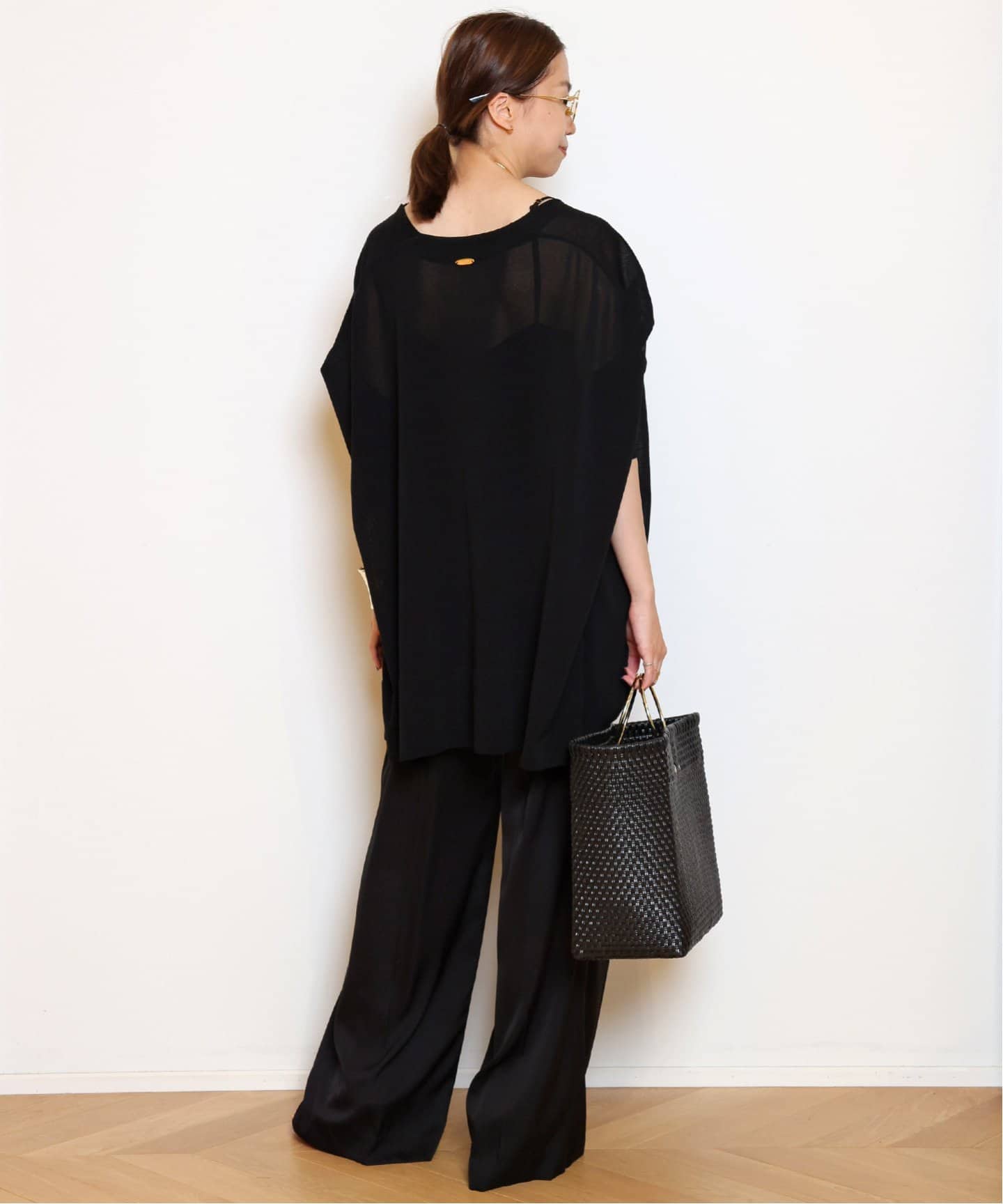 SILK SATIN EASY パンツ（スラックス）｜MUSE de Deuxieme Classe