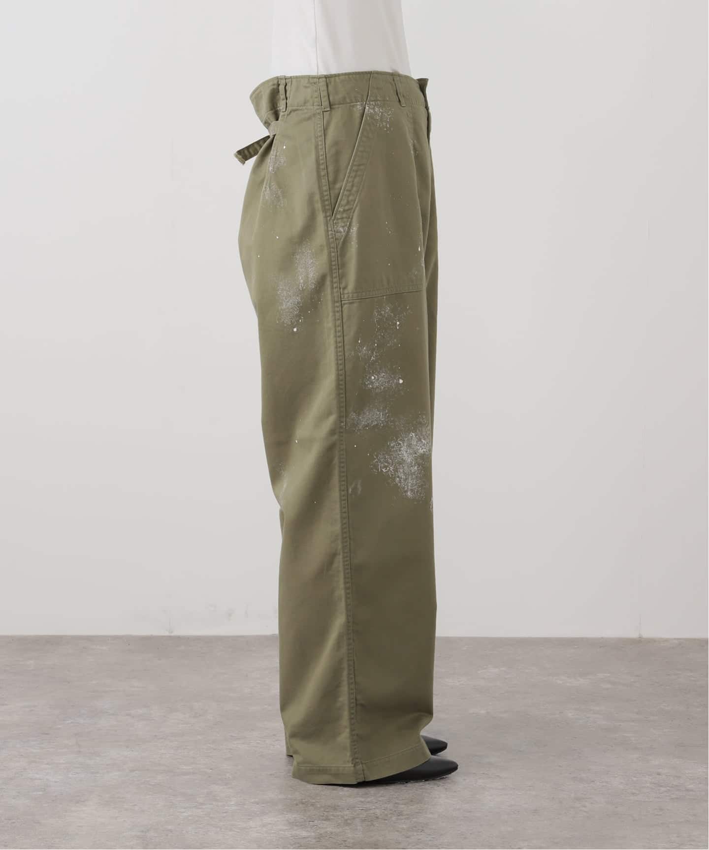 ATTICK BY JOHNBULL/アティック バイ ジョンブル】 MILITARY EASY PANT