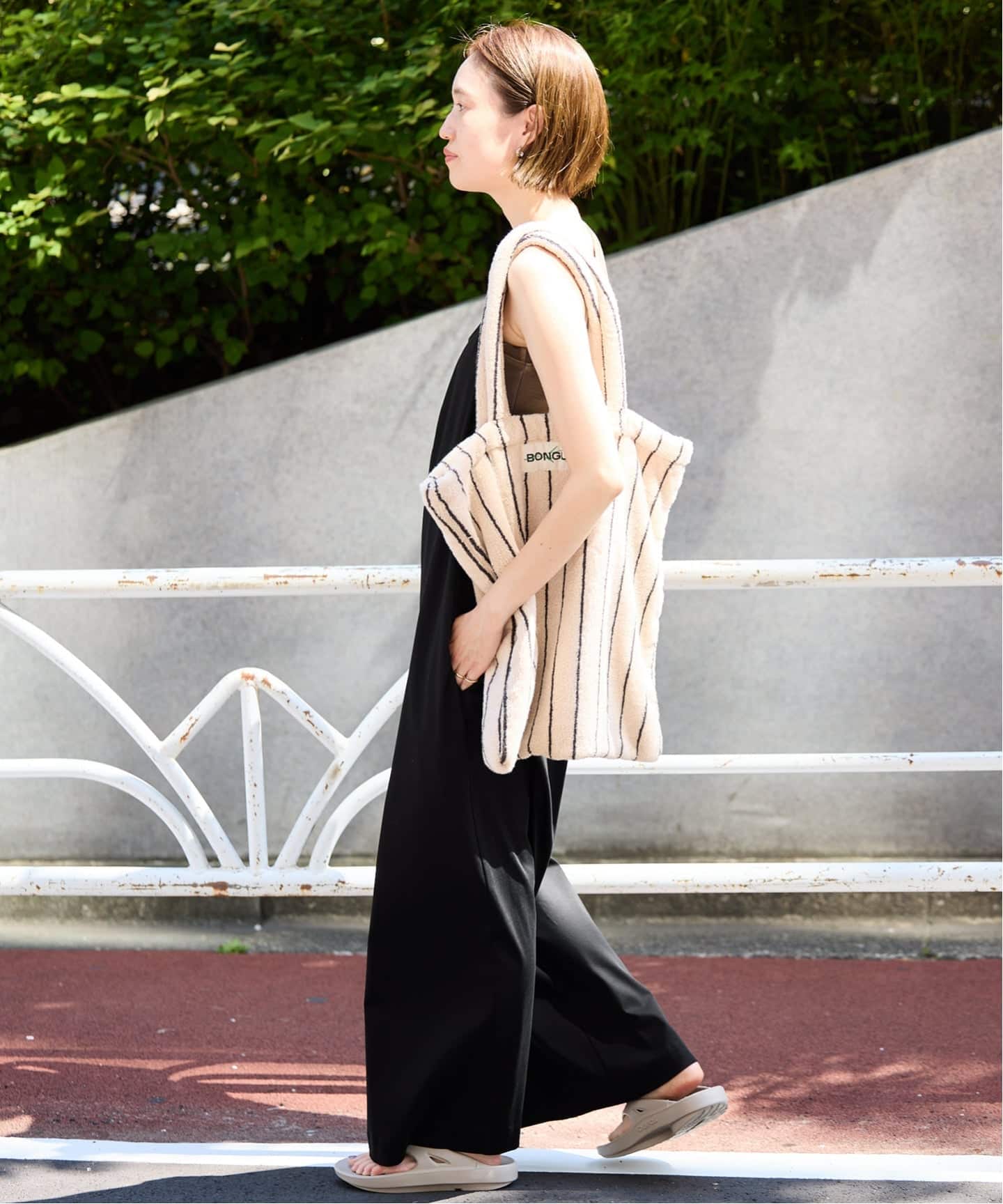 接触冷感》Albini キャミサロペット（サロペット／オーバーオール