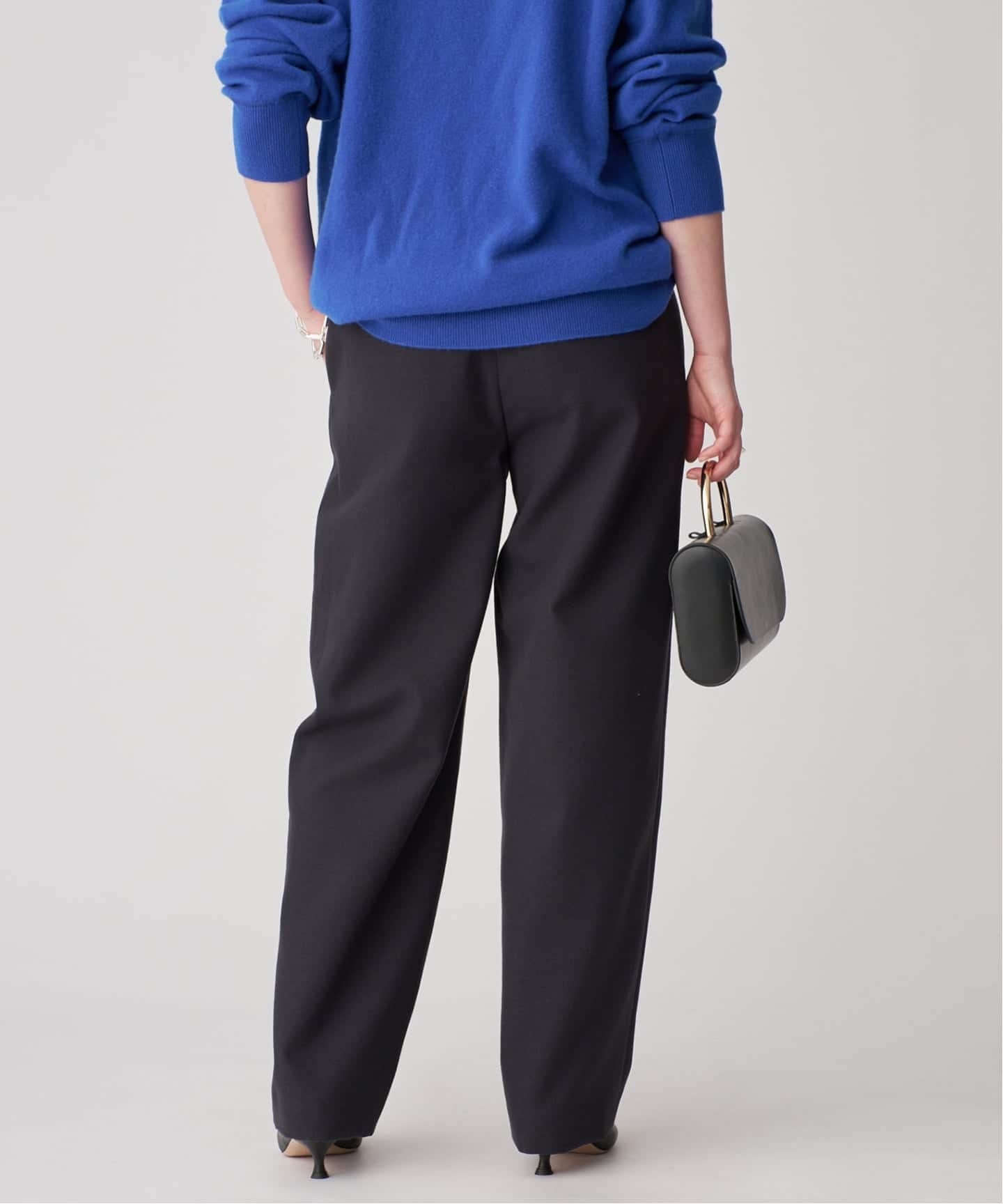 woolピンタックパンツ（スラックス）｜VERMEIL par iena（ヴェルメイユ