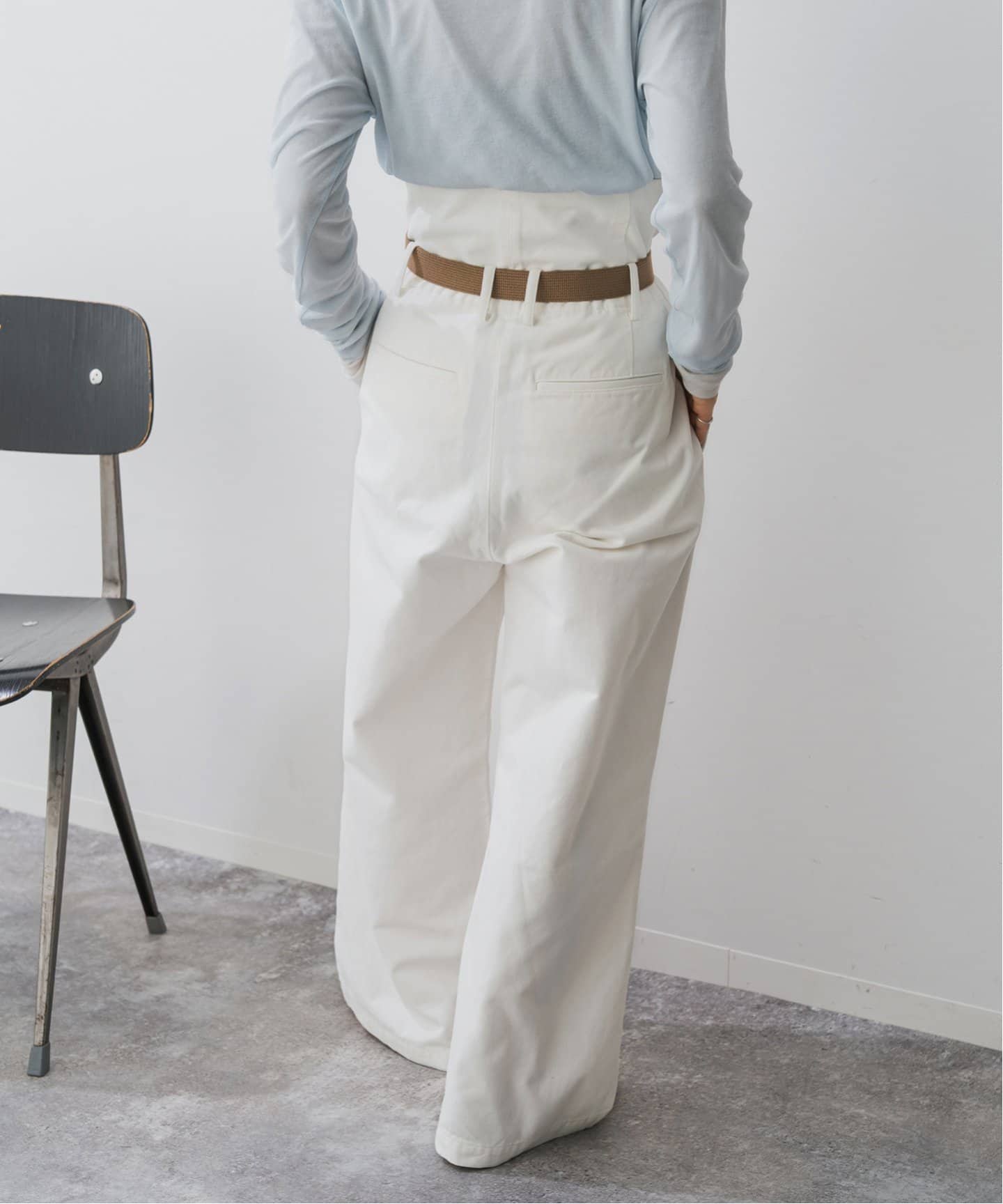 Higuchi*S2WAYハイウエストパンツ（チノパンツ）｜Spick and Span