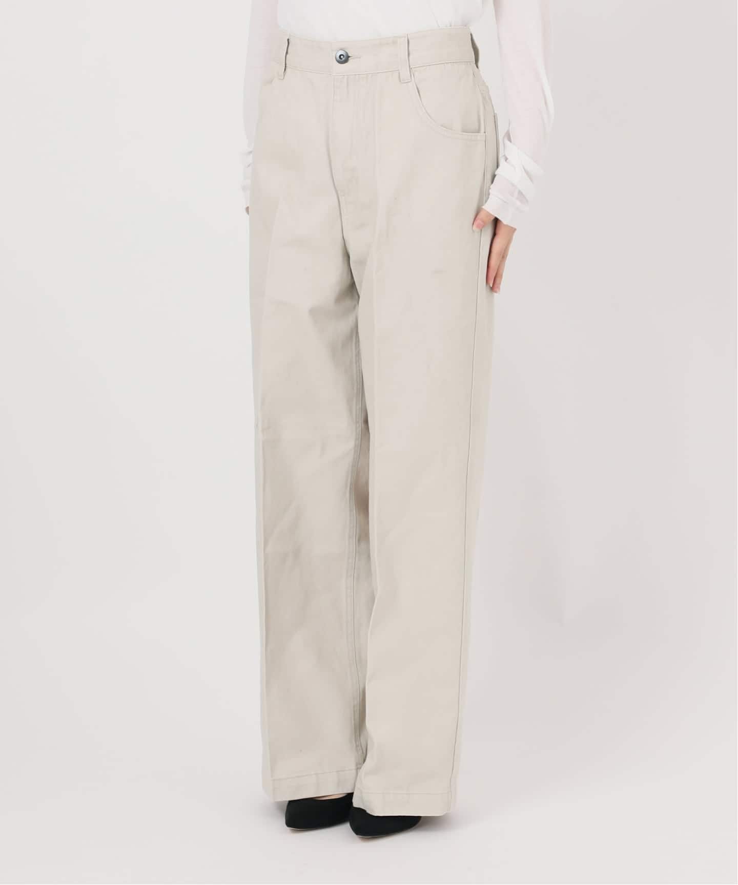 バックギャザーチノ（チノパンツ）｜Spick and Span（スピック＆スパン