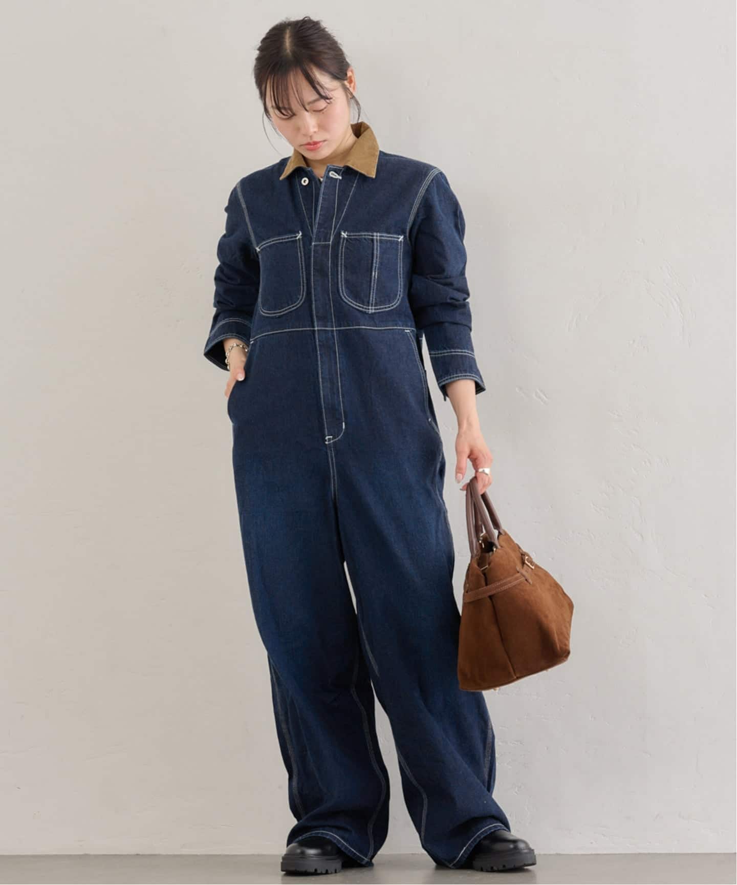 LEE / リー】 別注ジャンプスーツ（つなぎ／オールインワン）｜U by