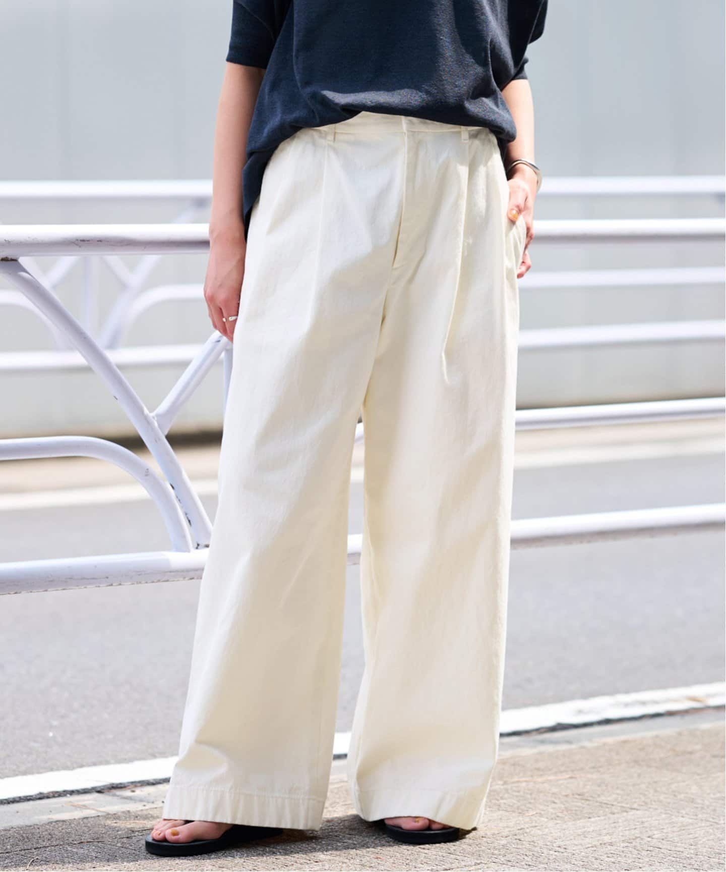 ≪追加≫TUCK CHINO パンツ2（チノパンツ）｜FRAMeWORK（フレーム