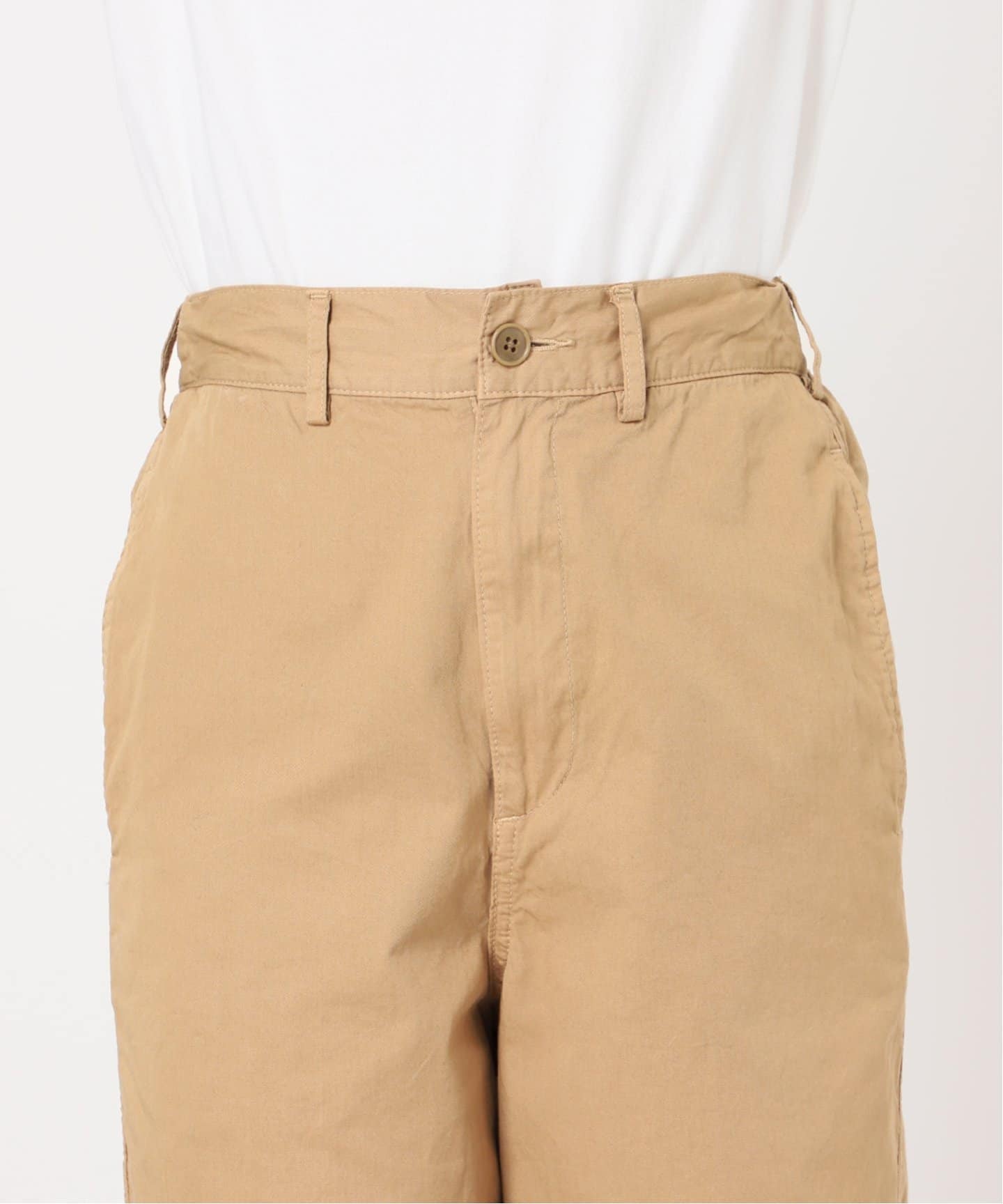 LIGHT CHINO クロップドパンツ（チノパンツ）｜FRAMeWORK（フレーム