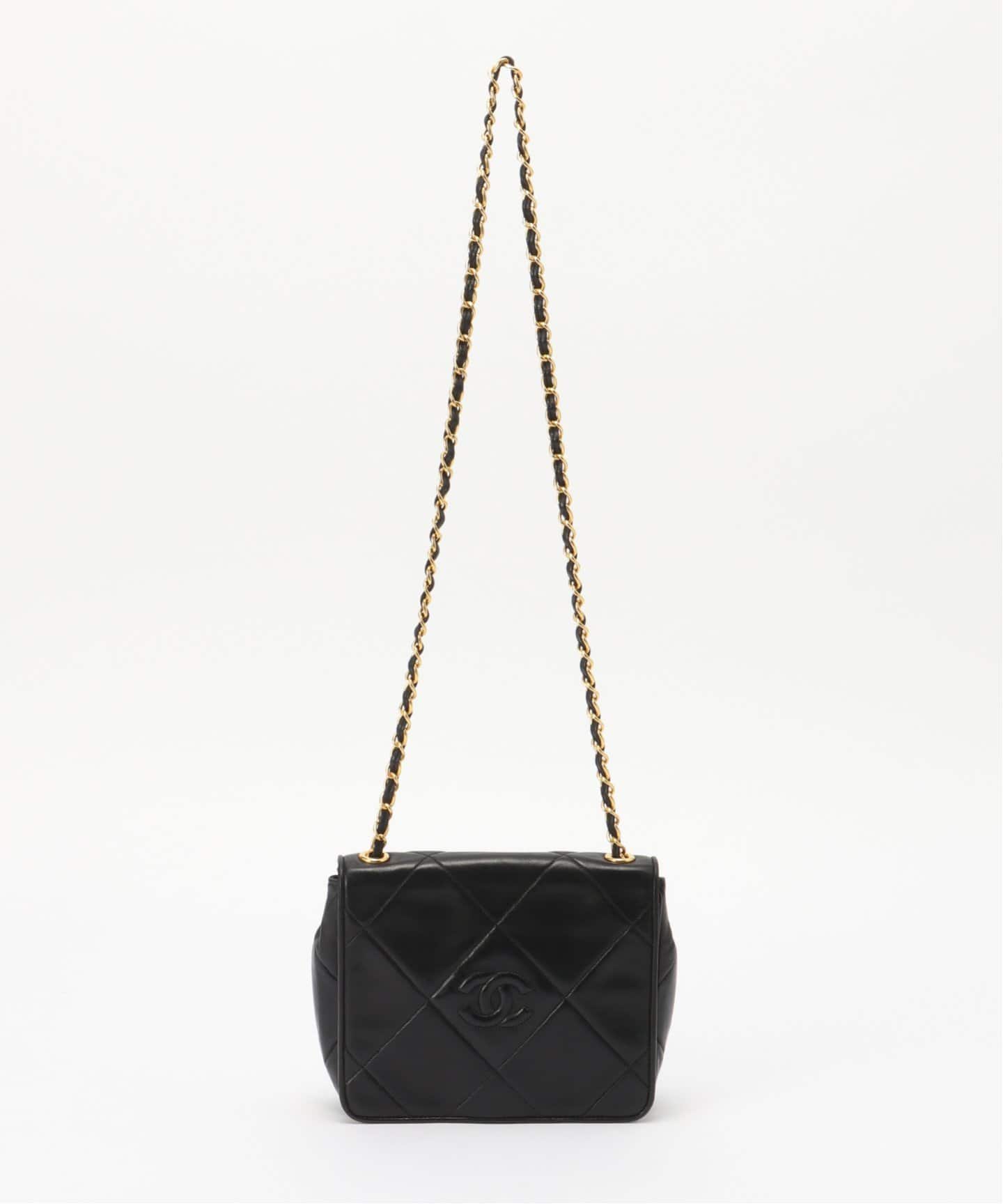 VINTAGE CHANEL/シャネル】 Matelasse チェーンショルダーバッグ