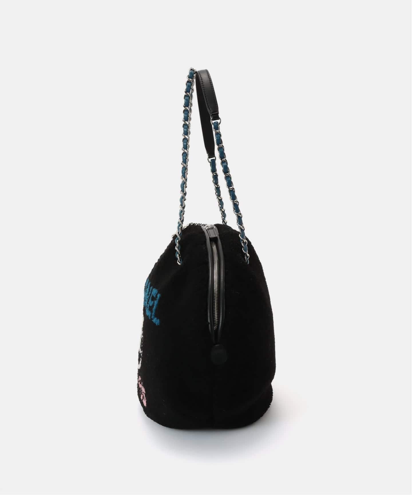 CHANEL/シャネル】Deauville ラウンドチェーンショルダーバッグ wool