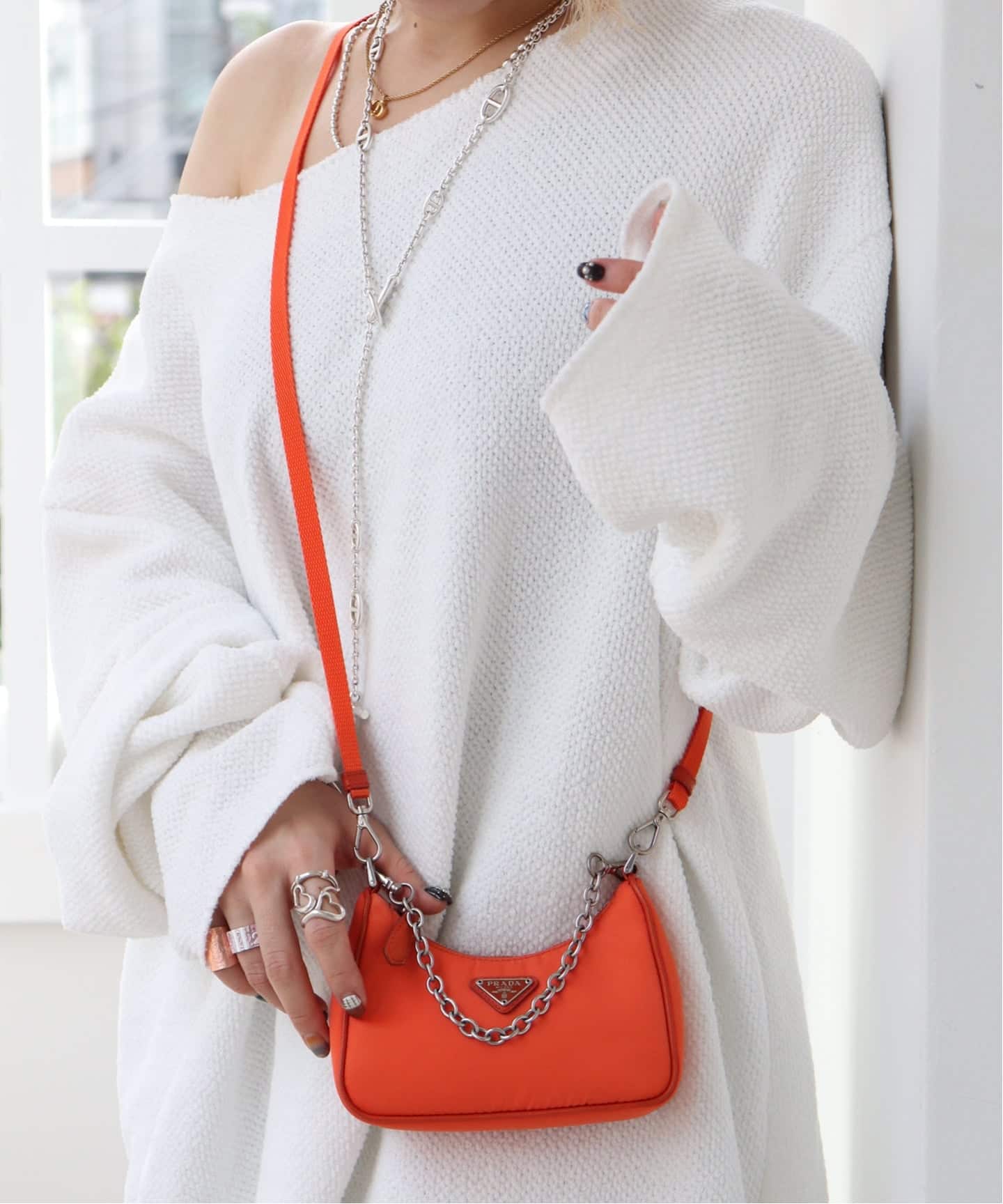 VINTAGE PRADA/プラダ】mini shoulder 2way nylon（ショルダーバッグ