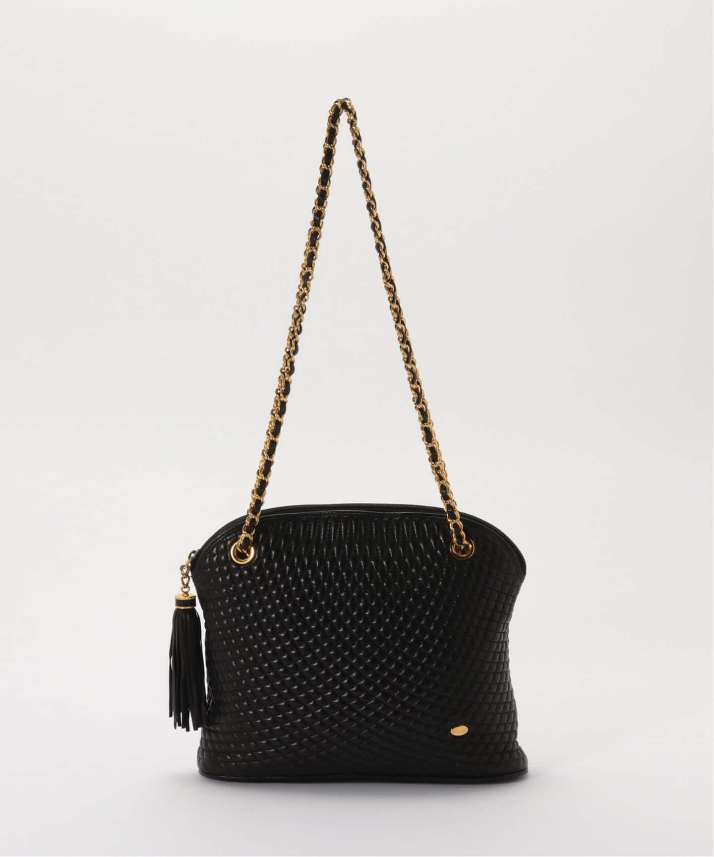 VINTAGE BALLY/バリー】チェーン セミショルダーバッグ（ショルダー