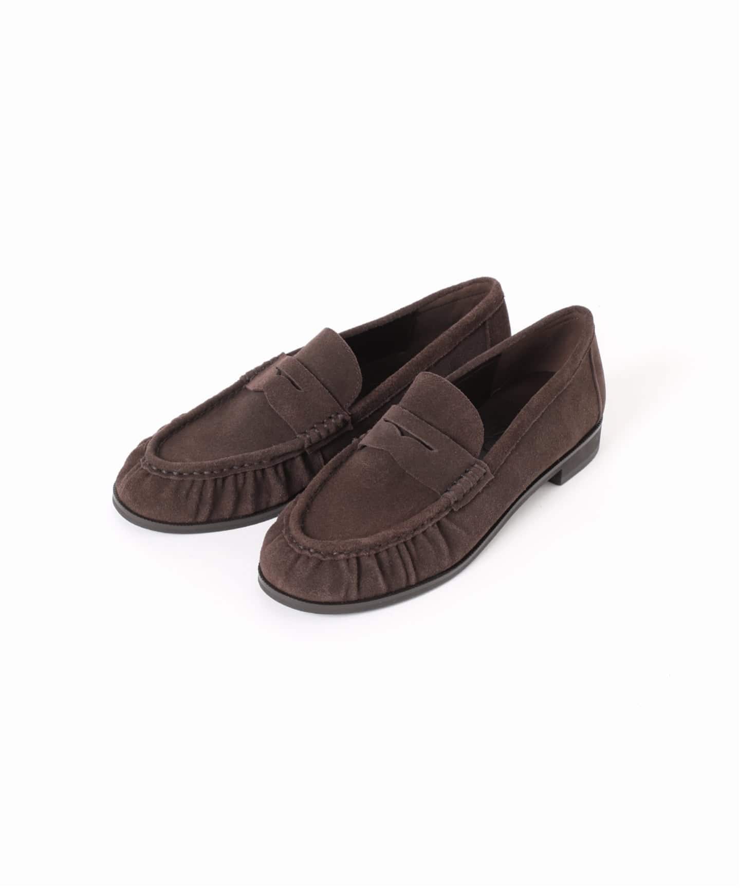 レザーソフトギャザーローファー（ローファー）｜LE TALON（ル タロン