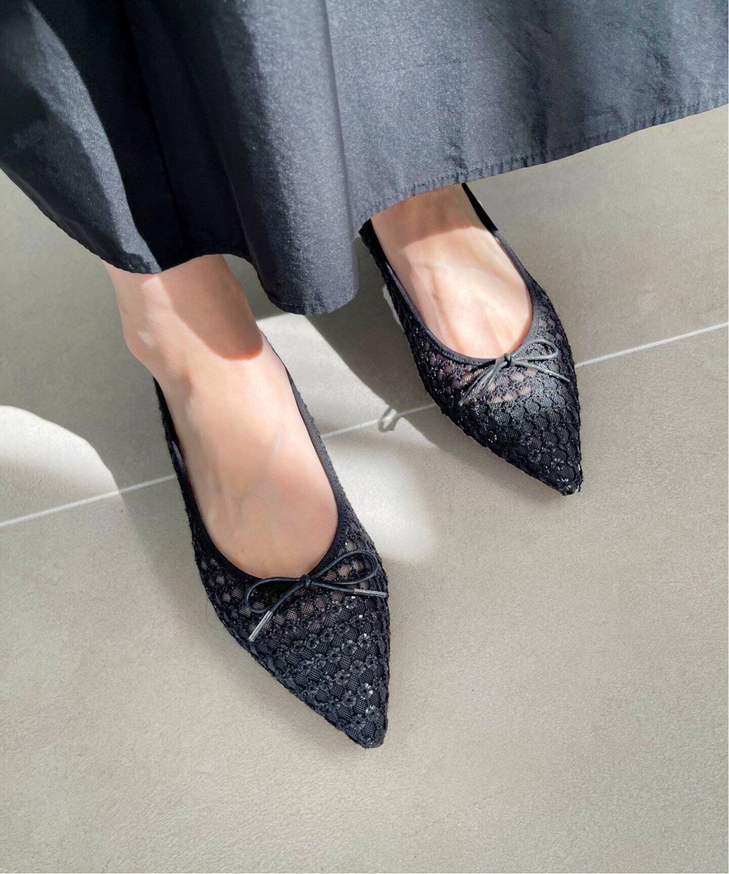 ポインテッドフラワースパンコールバレエ（バレエシューズ）｜LE TALON