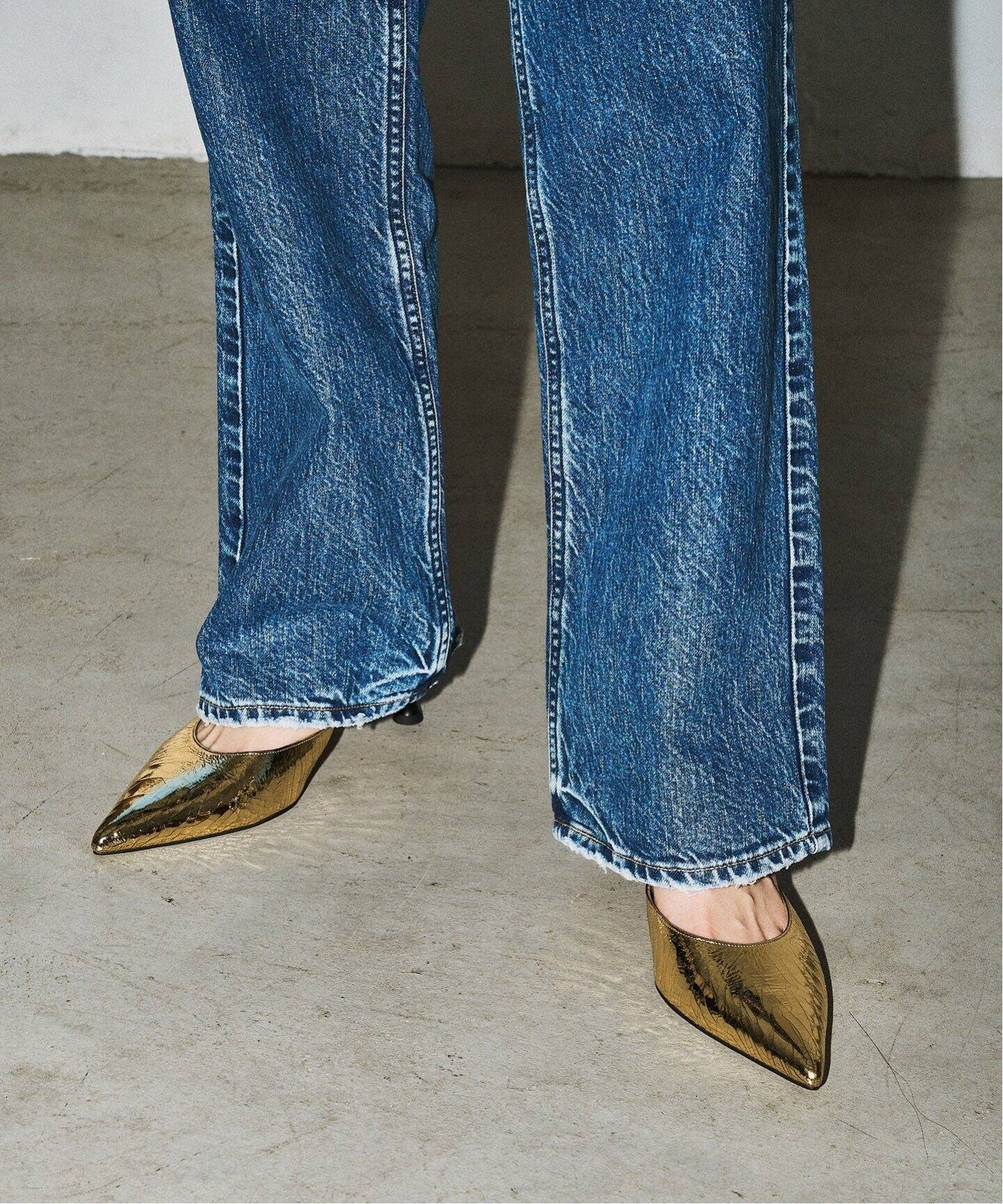 GRISE4.5cmレザーポインテッドミュール（その他シューズ）｜LE TALON