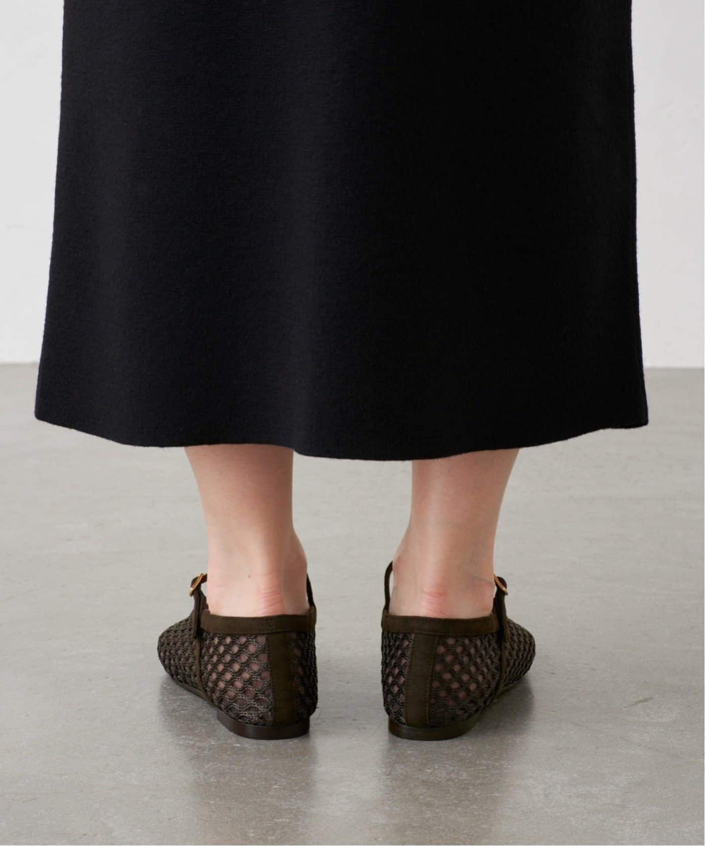 追加2》GRISEビッグメッシュメリージェーン（フラットシューズ