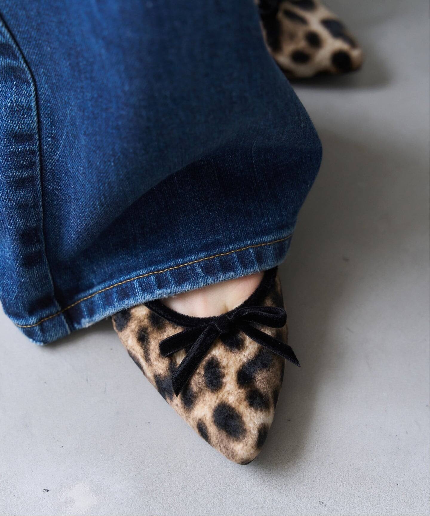 追加5》ポインテッドレオパードバレエ（バレエシューズ）｜LE TALON