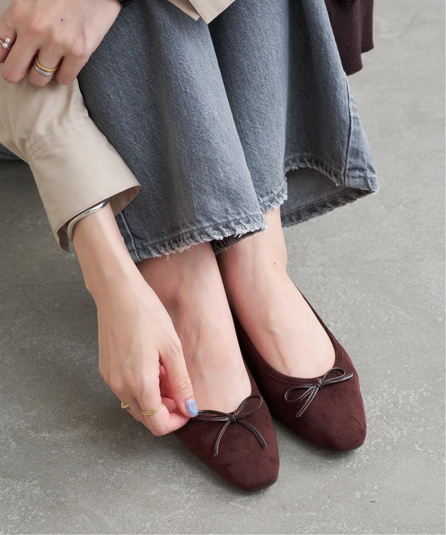 追加2》フレンチスクエアバレエ（バレエシューズ）｜LE TALON（ル