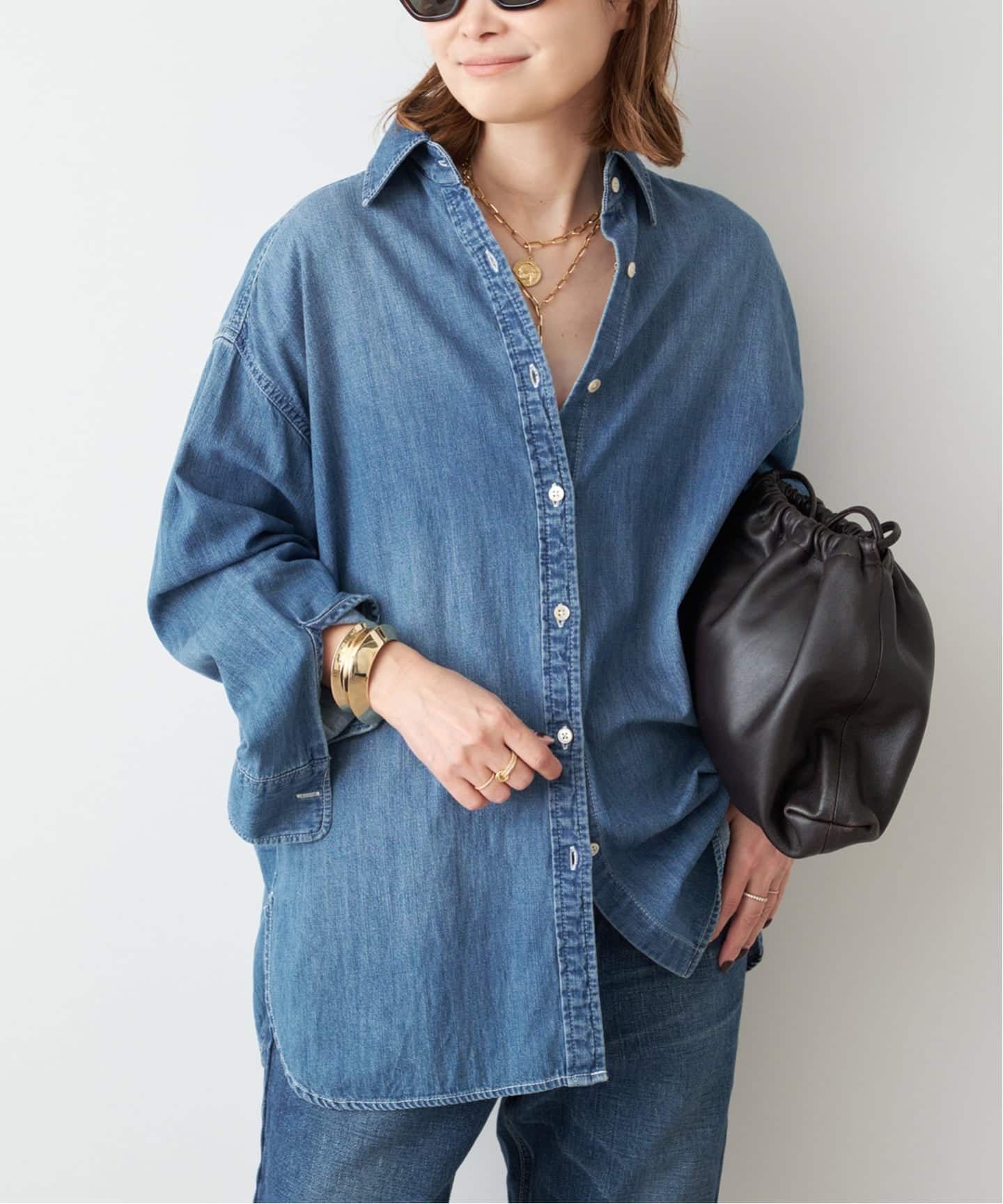 追加 Lee デニムシャツ（シャツ／ブラウス）｜Deuxieme Classe