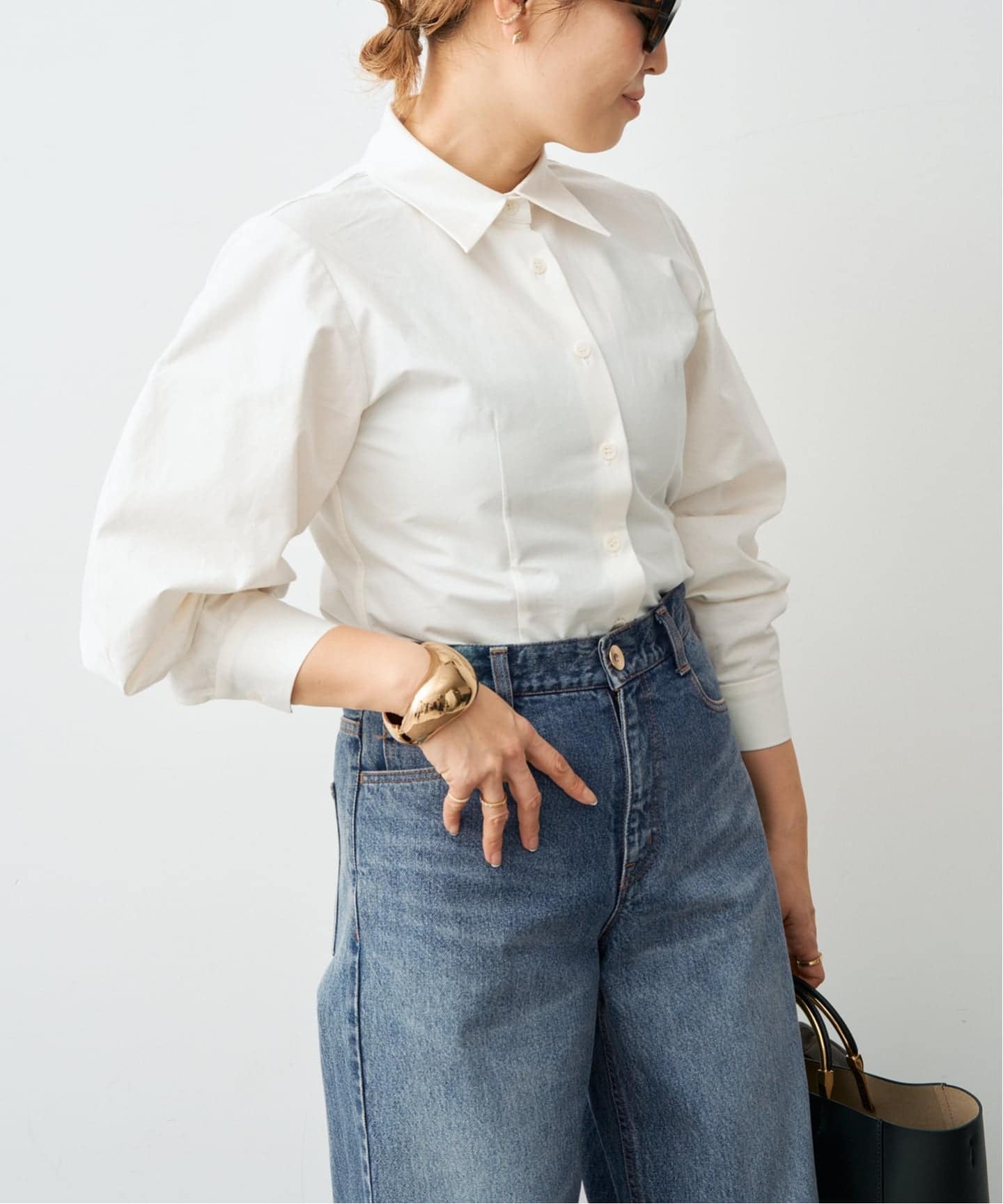 CELERI パフスリーブ シャツ（シャツ／ブラウス）｜Deuxieme Classe