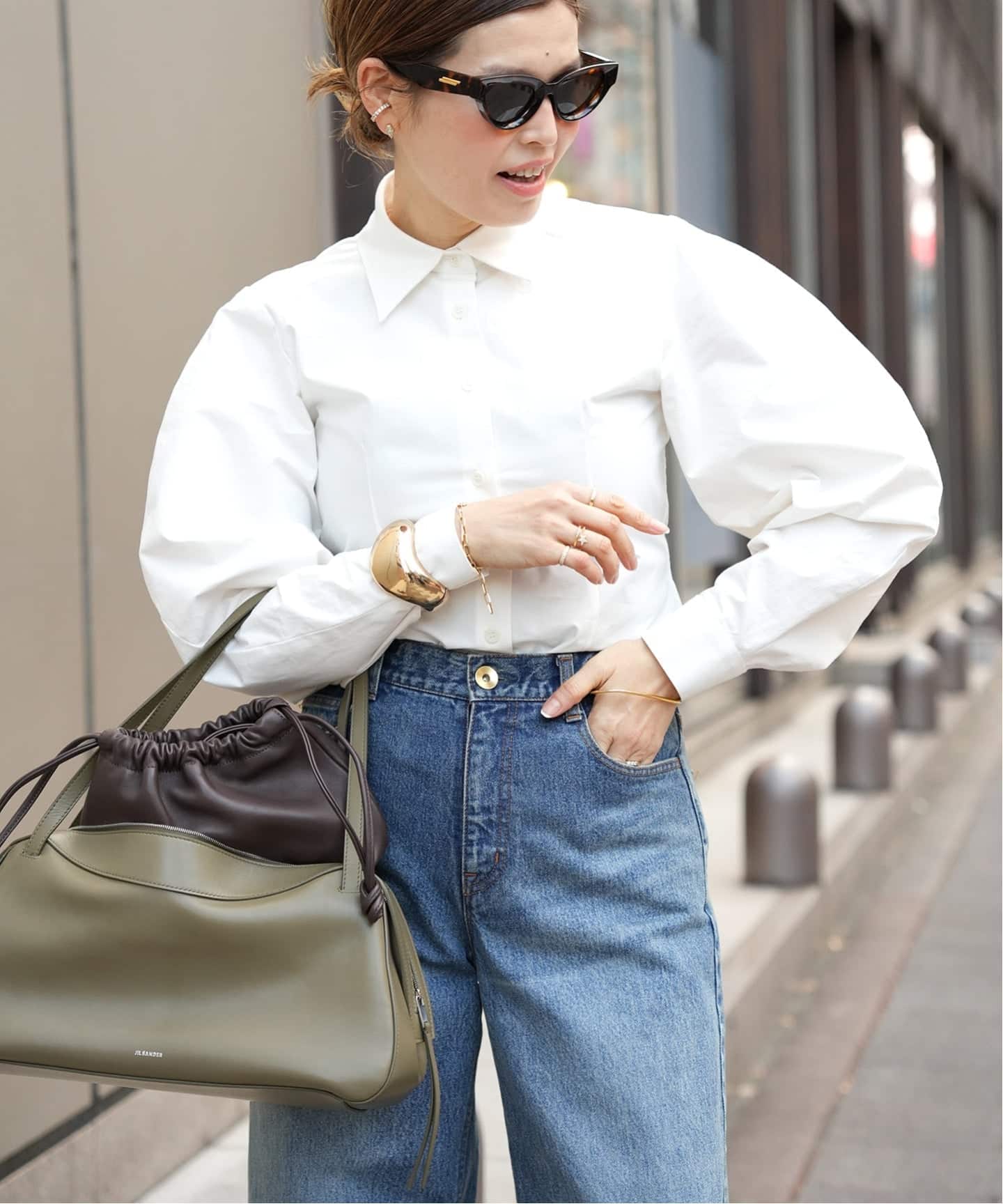 CELERI パフスリーブ シャツ（シャツ／ブラウス）｜Deuxieme Classe