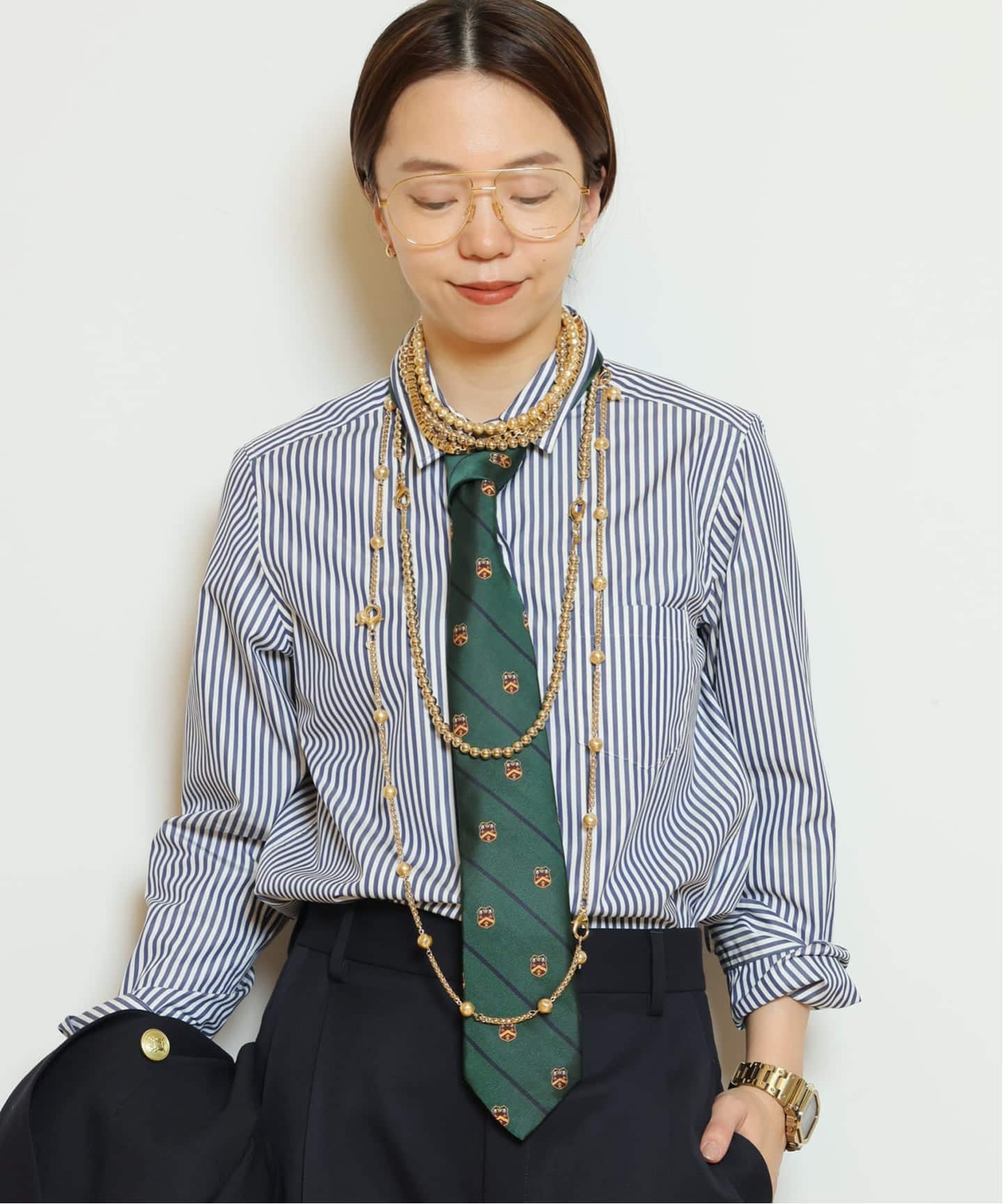 ワイヤーウォッシュシャツ（シャツ／ブラウス）｜MUSE de Deuxieme