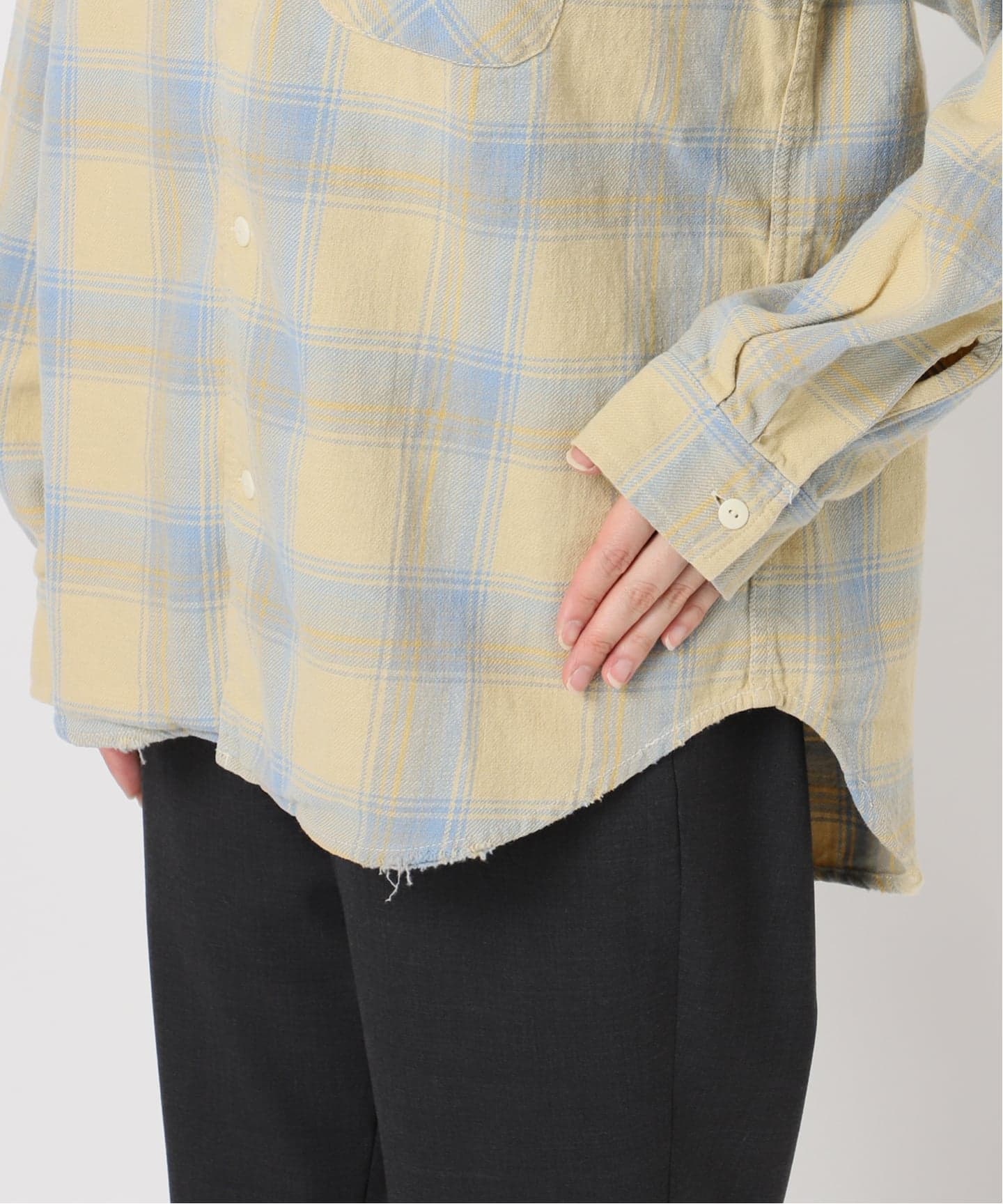 REMI RELIEF/レミ レリーフ】 VINTAGE CHECK SHIRTS（シャツ／ブラウス
