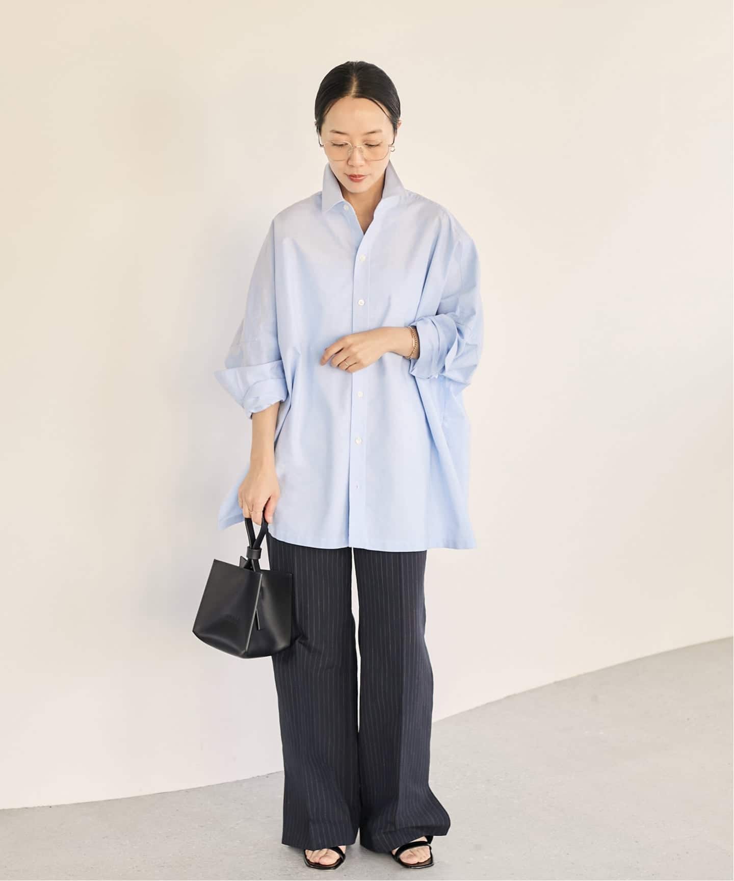 追加予約》OX Poncho シャツ（シャツ／ブラウス）｜Plage（プラージュ