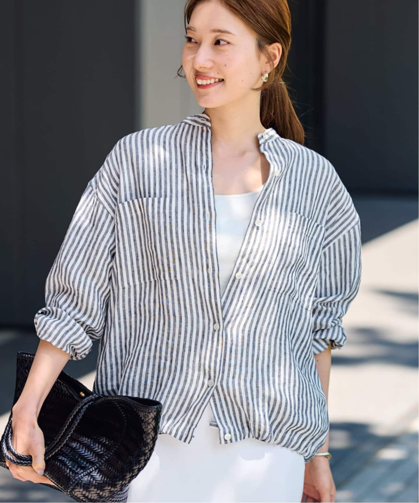 ≪WEB先行 / 追加予約≫フレンチリネンドロストシャツ（シャツ