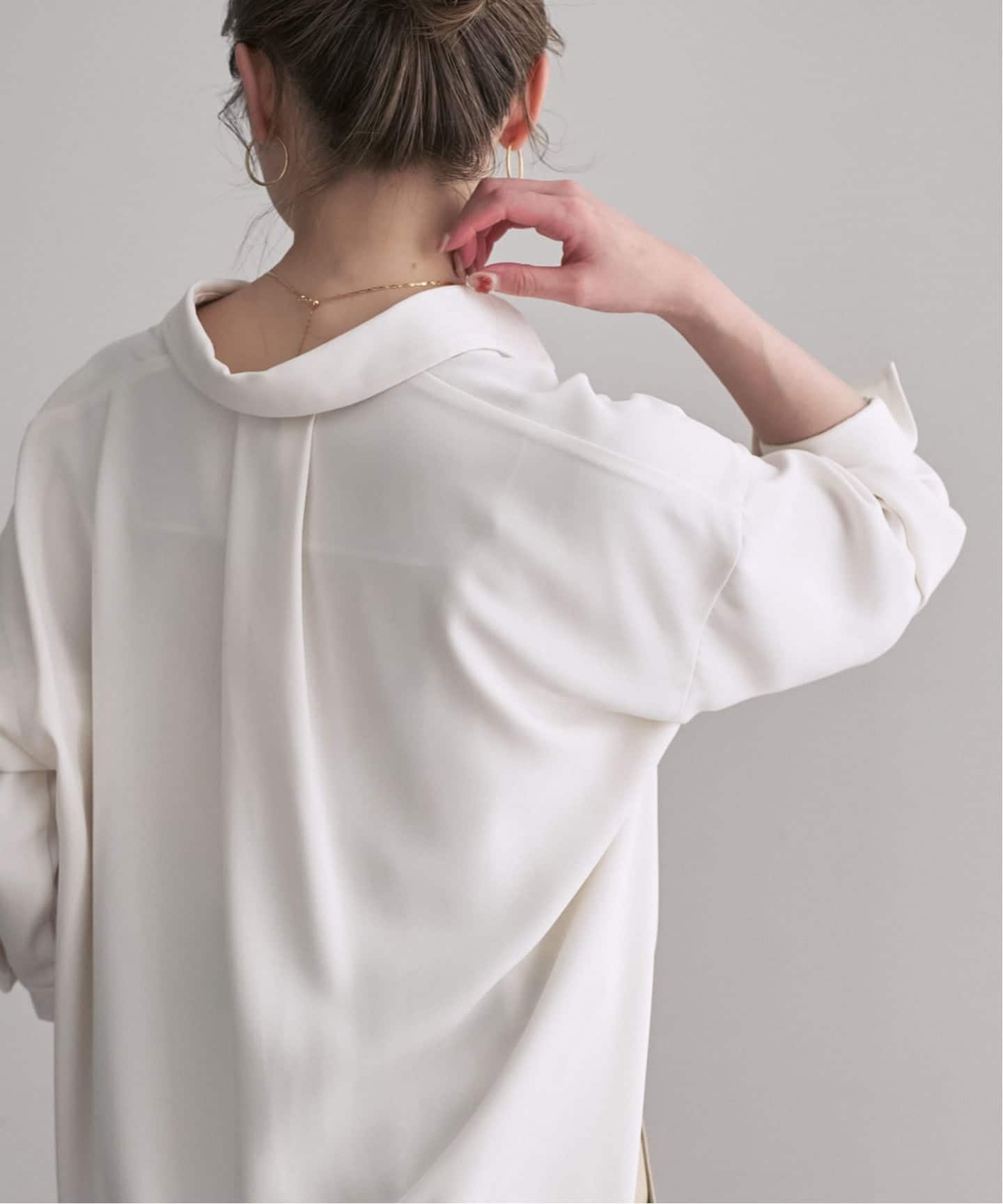 追加予約・新色》シーズンカラープレーンシャツ（シャツ／ブラウス