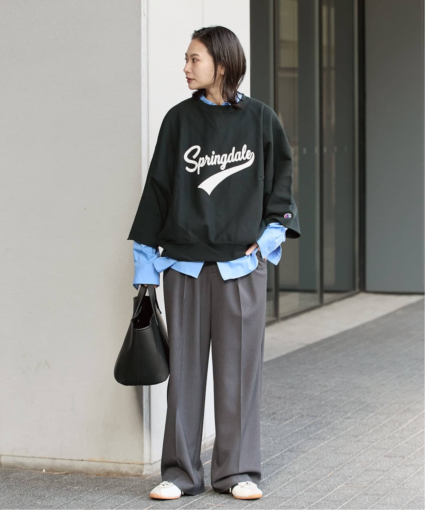 別注【CHAMPION/チャンピオン】for JS カットオフスウェット