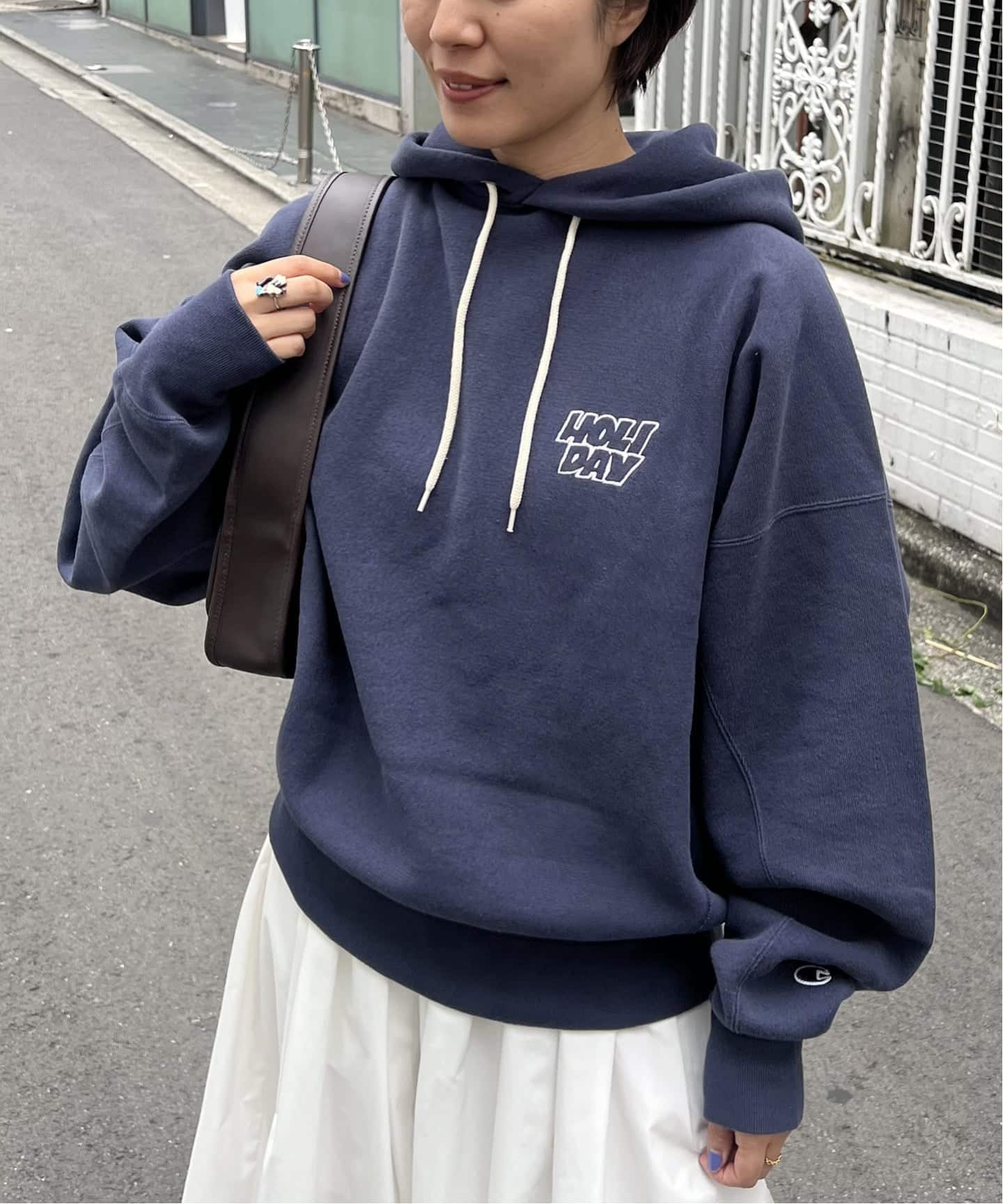 別注【CHAMPION*JOURNAL STANDARD by HOLIDAY】HOODIE（パーカー