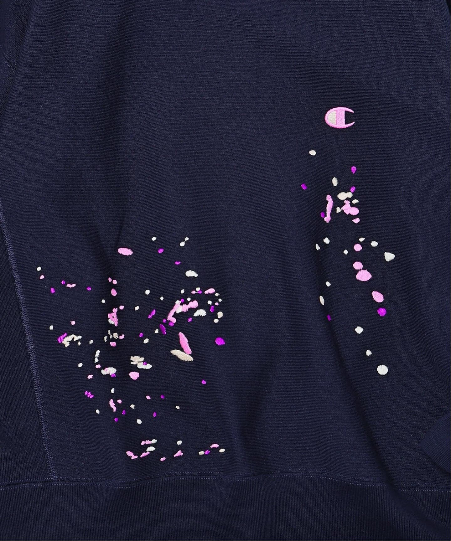 CHAMPION / チャンピオン 別注 R/W 刺繍スプラッシュ スウェット