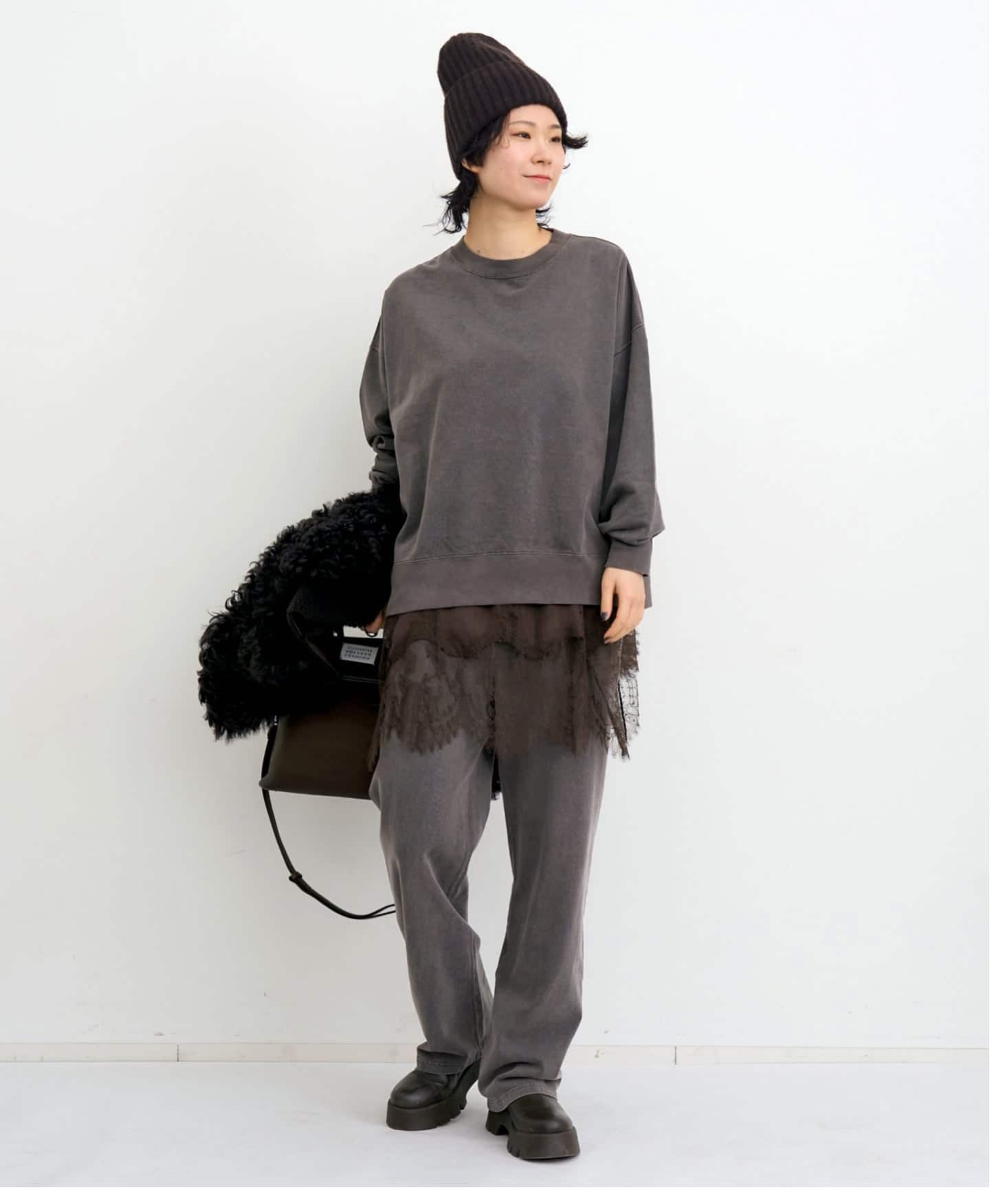 REMI RELIEF/レミ レリーフ】 CREW NECK SWEAT（スウェット）｜L