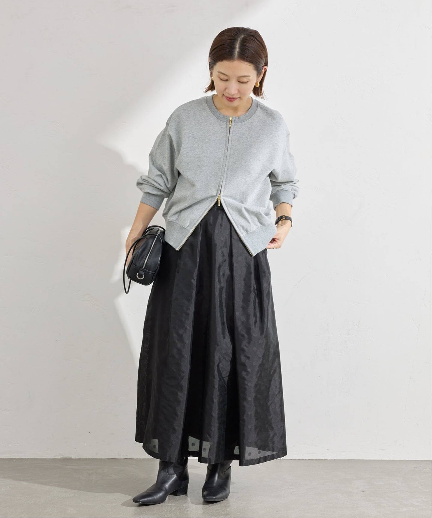 追加予約》ジップオープン2WAYスウェットプルオーバー（スウェット