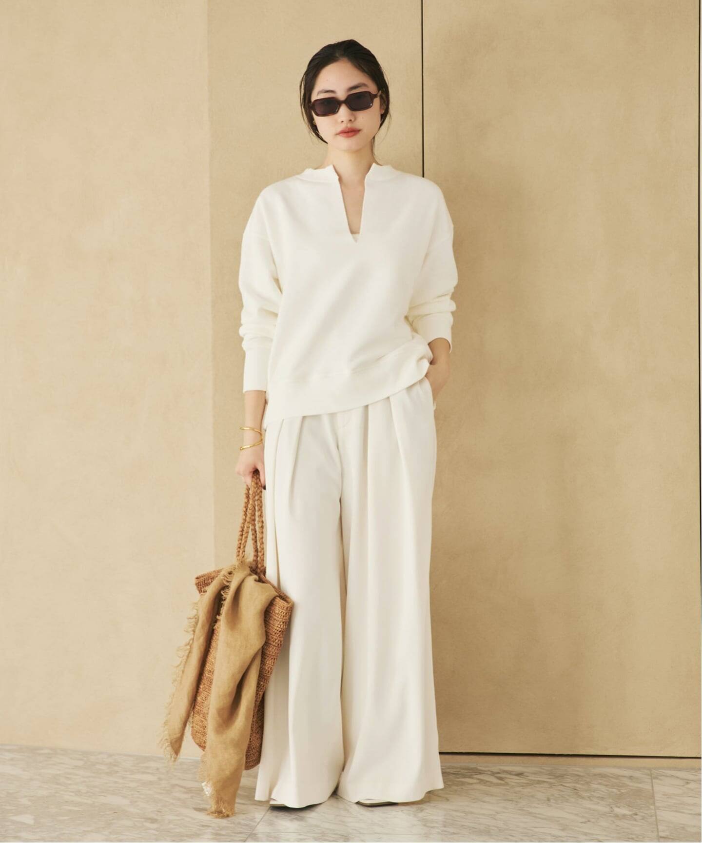 PROTAGONISTA / プロタゴニスタ 別注 SLIT NECK スウェット