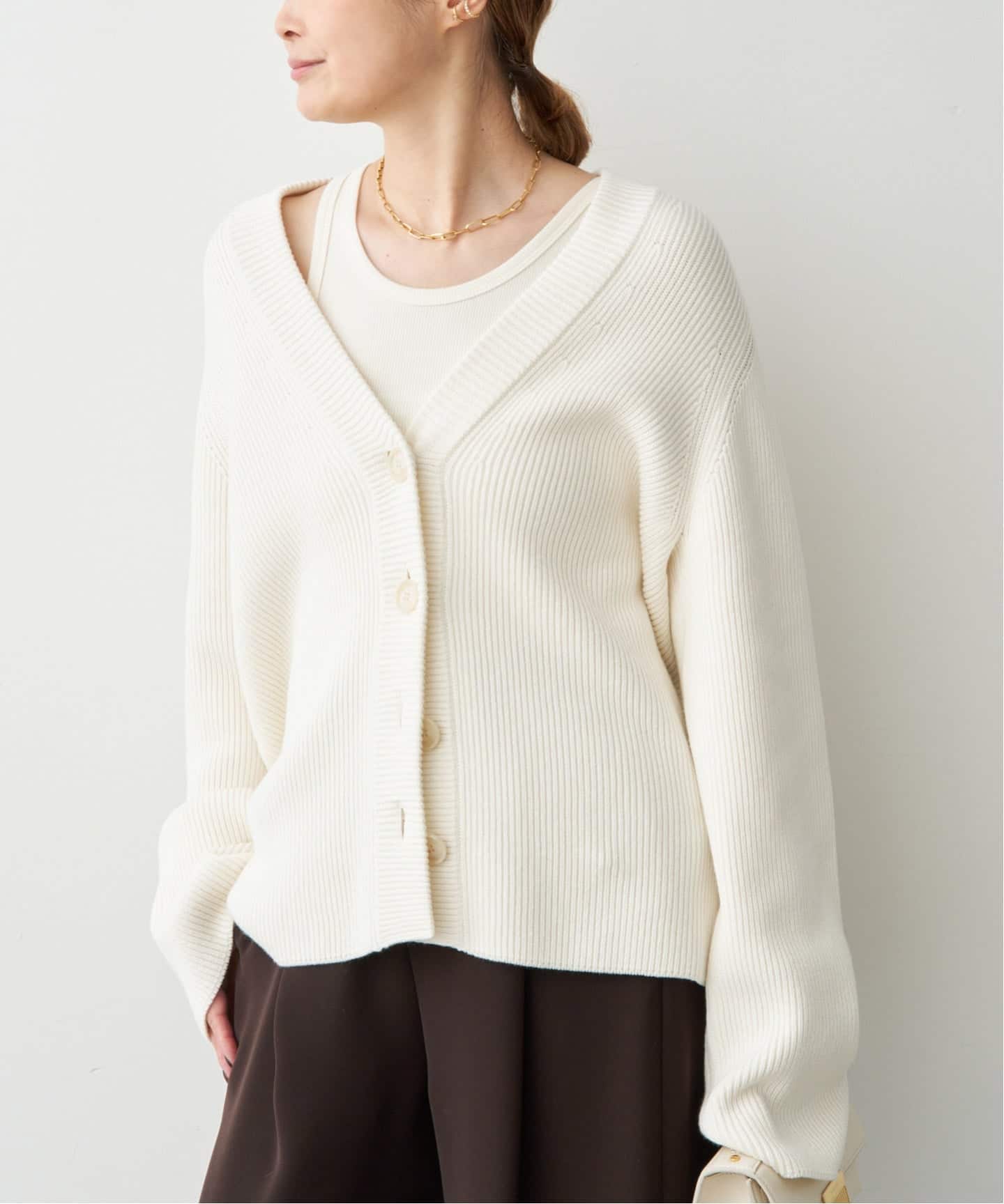 LEWES アゼ カーディガン（ニット／セーター）｜Deuxieme Classe