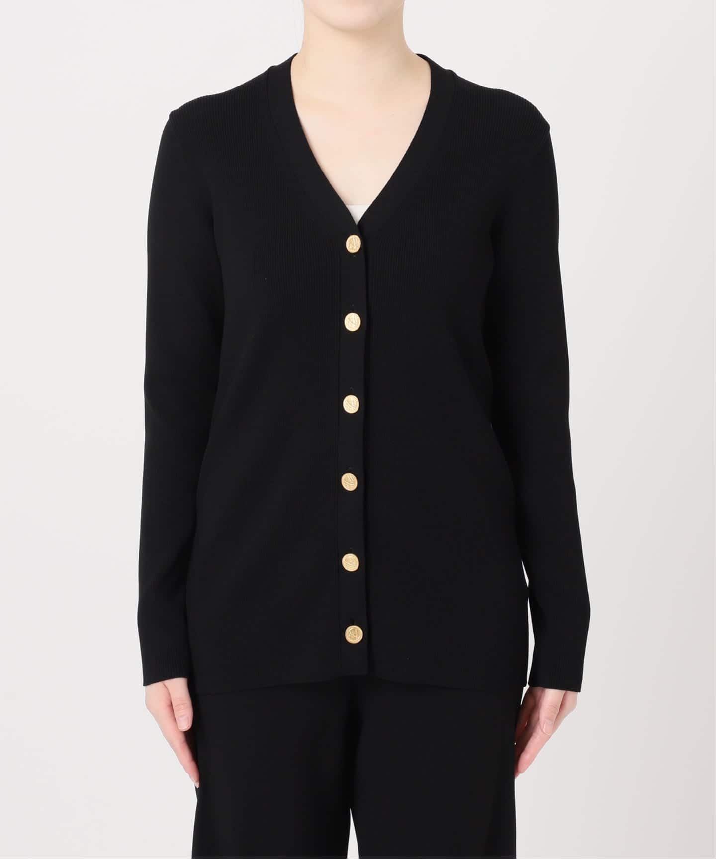 DINER RIB Vネックカーディガン（カーディガン）｜Deuxieme Classe