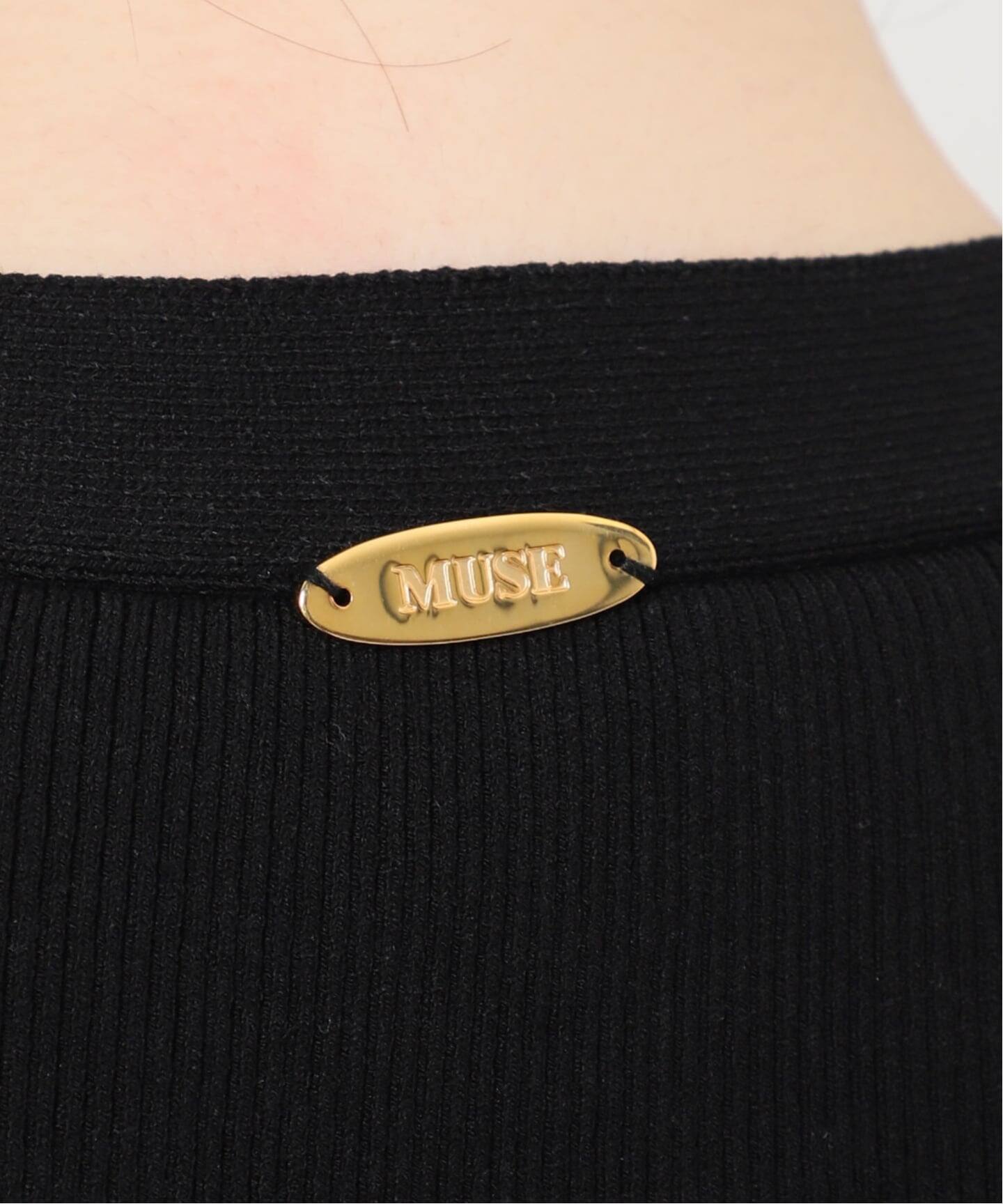 DINER B RIB Vネック カーディガン（カーディガン）｜MUSE de Deuxieme