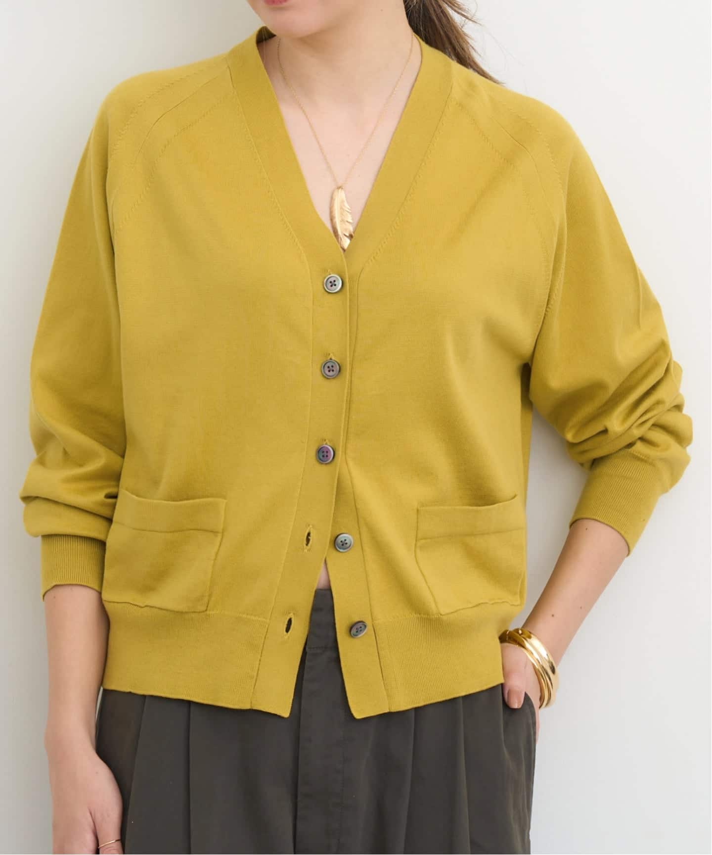 BASIC V-NECK CARDIGAN（カーディガン）｜L'Appartement（アパルトモン