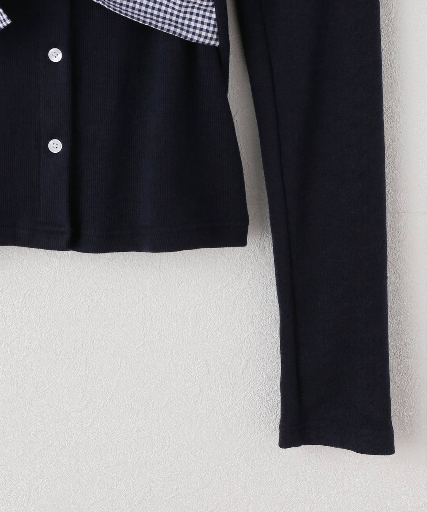 CRANK/クランク RIBBON-TIED KNIT CARDIGAN（ニット／セーター）｜U by