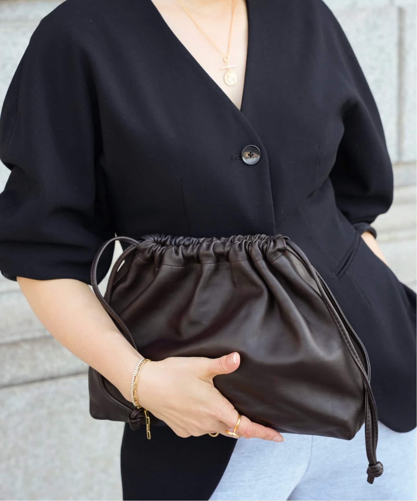 CELERI/セルリ】 BIG POUCH（クラッチバッグ）｜Deuxieme Classe