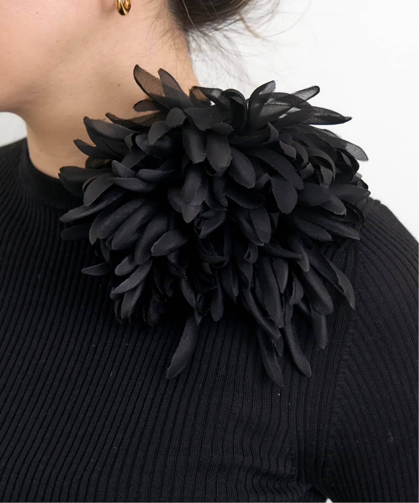 INDRESS/インドレス】 SILK FLOWER BROOCHES（その他ファッション小物