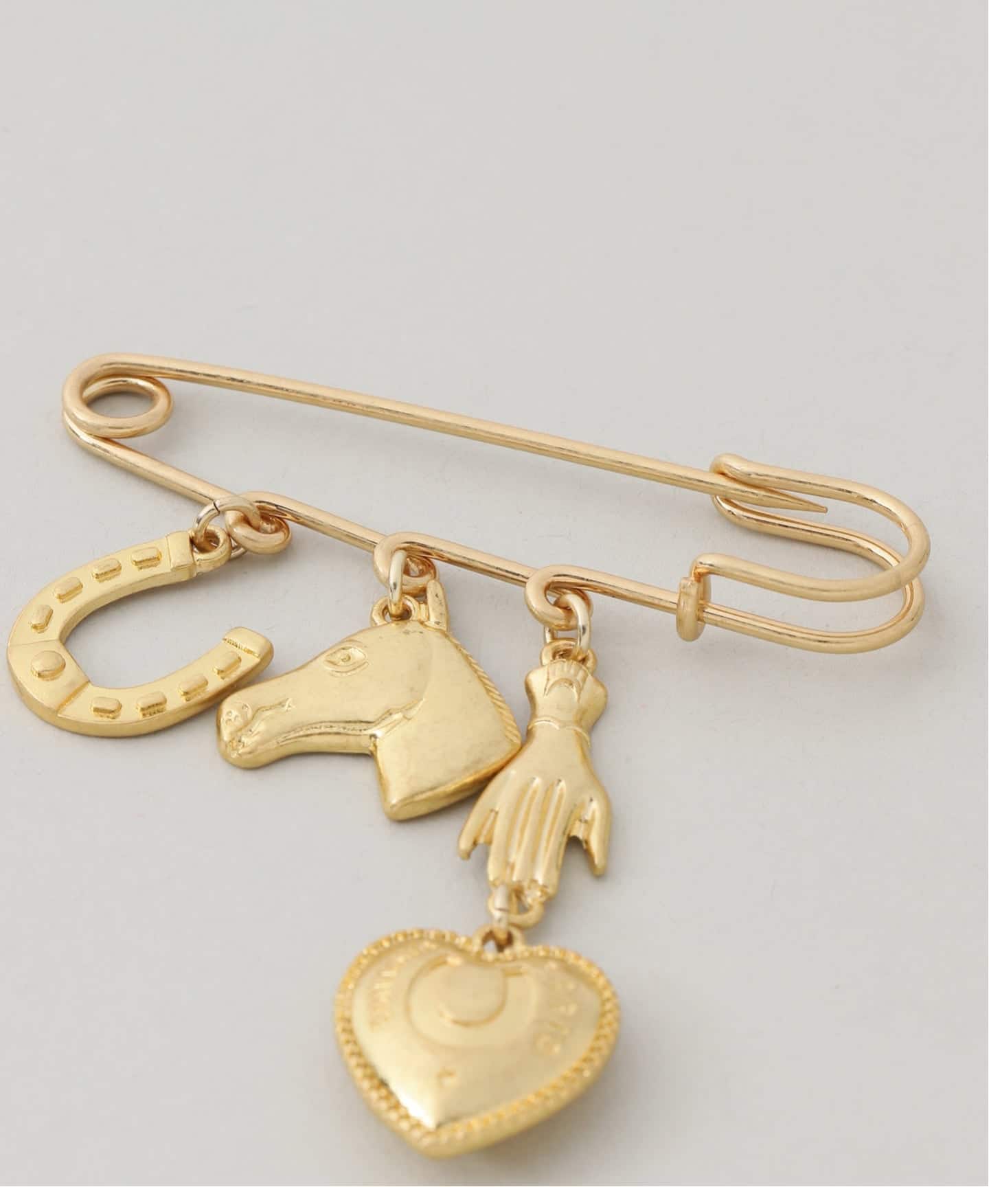 WEB限定/追加》IENA CHEVAL 3ROW ブローチB（その他ファッション小物