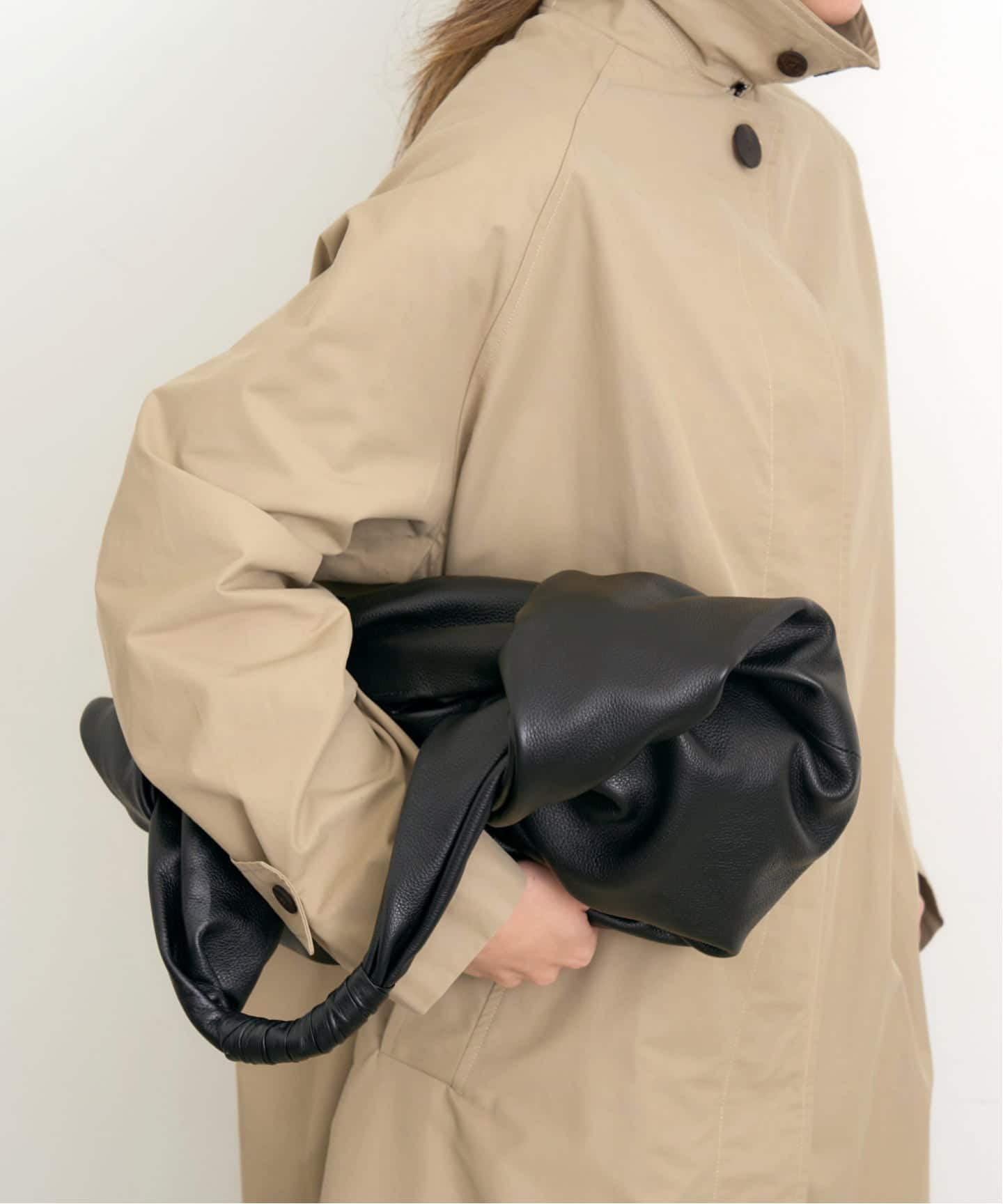 IHNN/イン】 Bojagi Shoulder Bag L（ハンドバッグ）｜L'Appartement