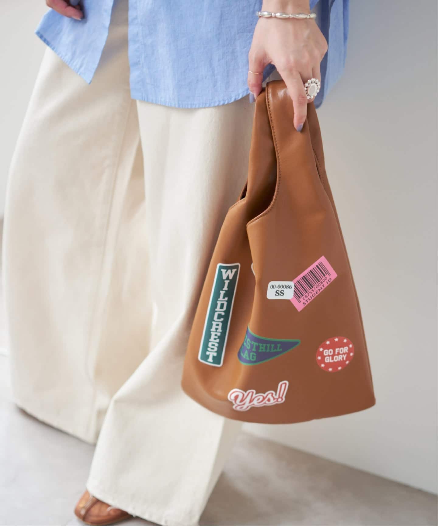 追加予約》Spick&Span SHOPPER BAG*（トートバッグ）｜Spick and Span