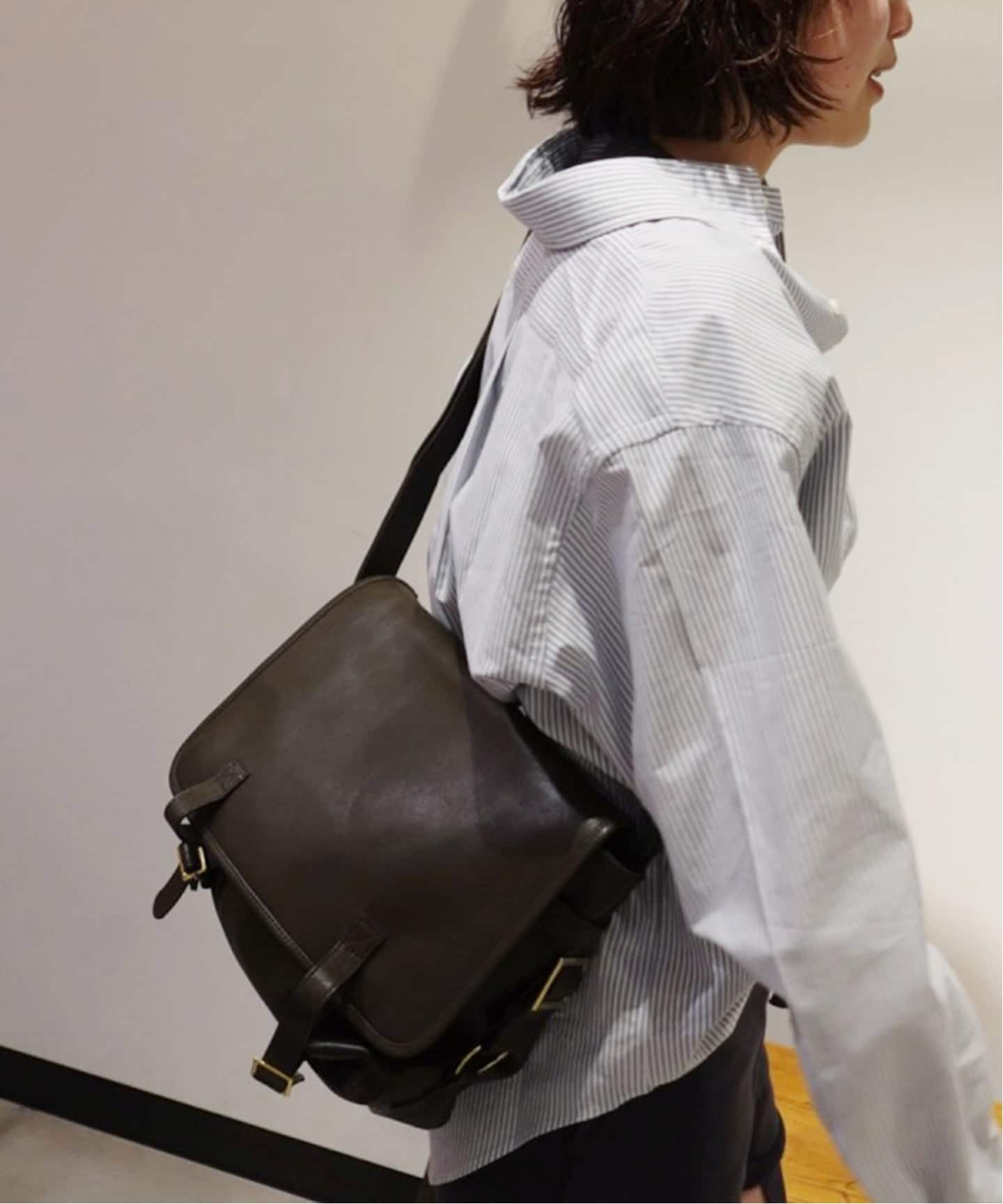 CCU/シーシーユー flap shoulder バッグM（ショルダーバッグ