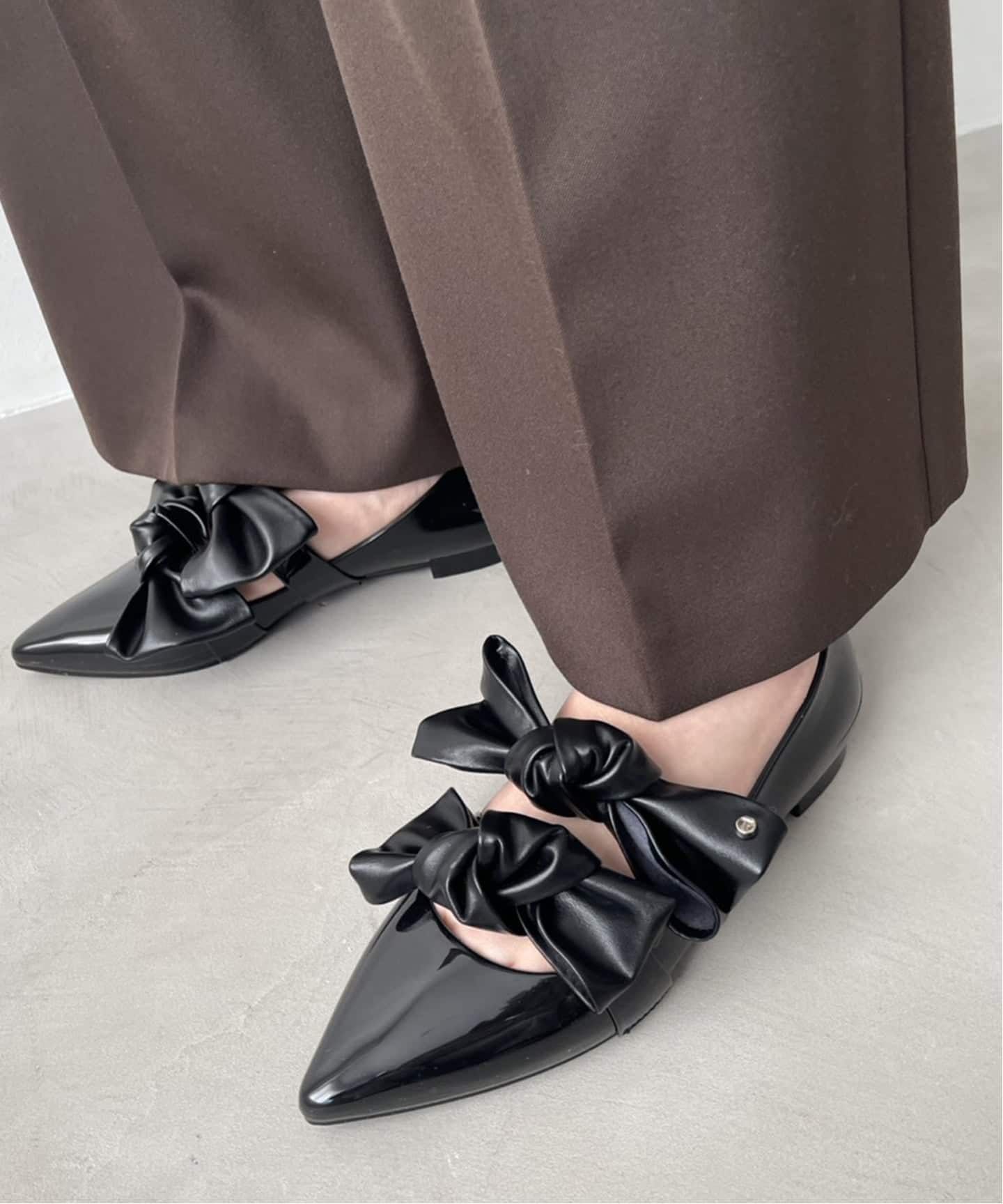 LE TALON｜ル タロンのフラットシューズ（レディース／カラーが