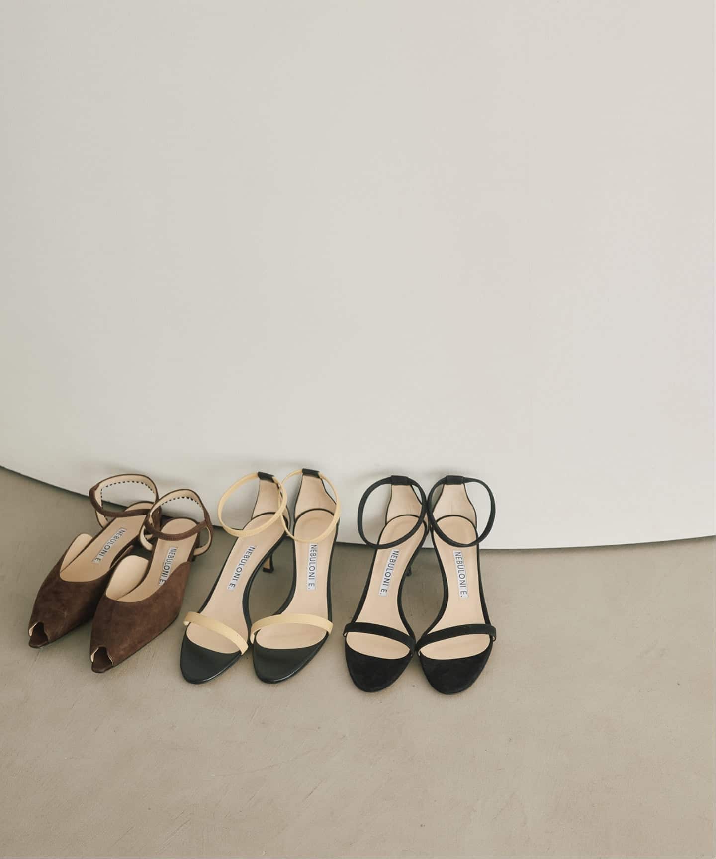 予約》NEBULONI.E ネブローニ Flat Sandal H;2,2cm Camo 7624