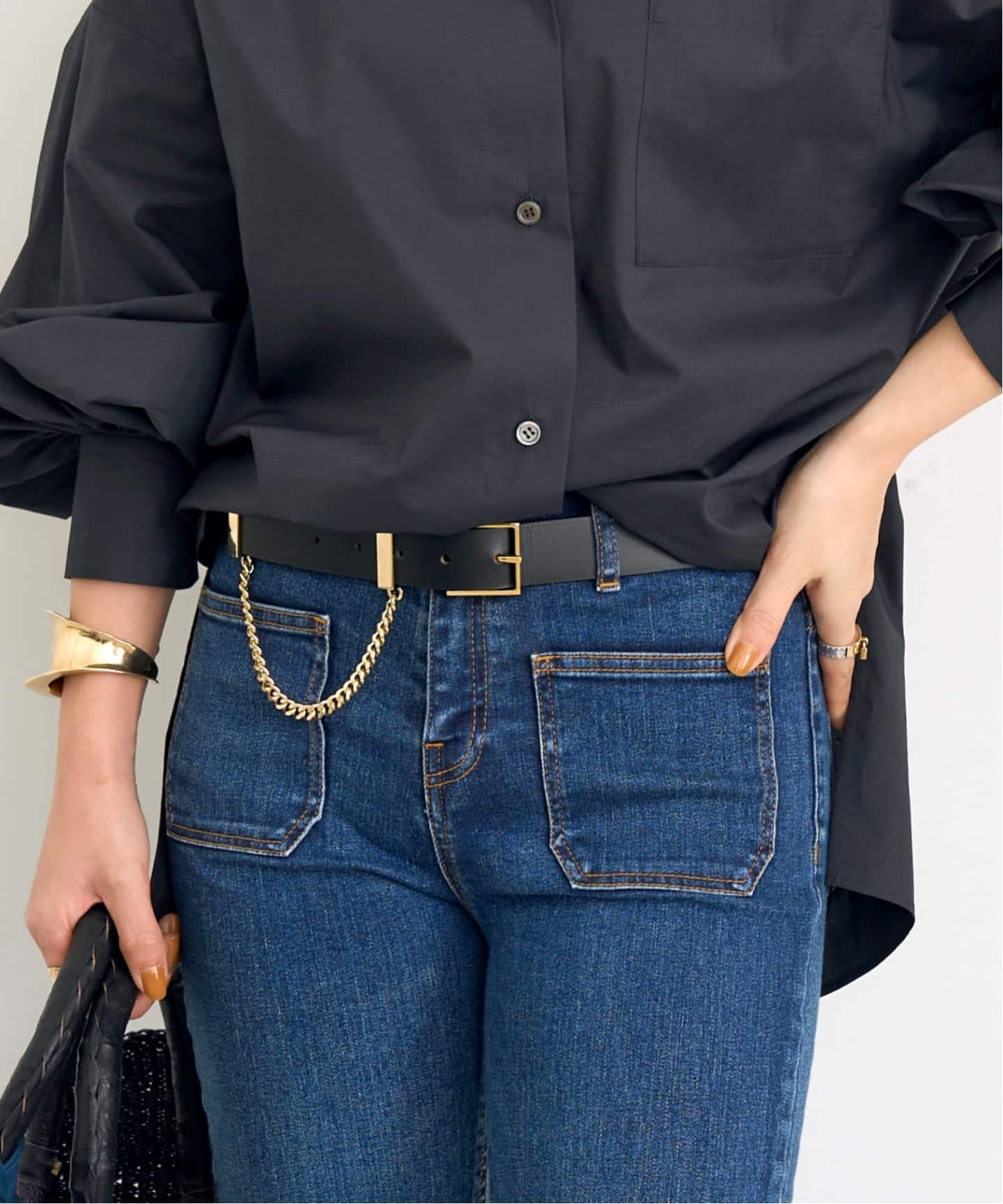 MAISON BOINET/メゾン ボワネ】 CHAIN BELT（ベルト）｜L'Appartement