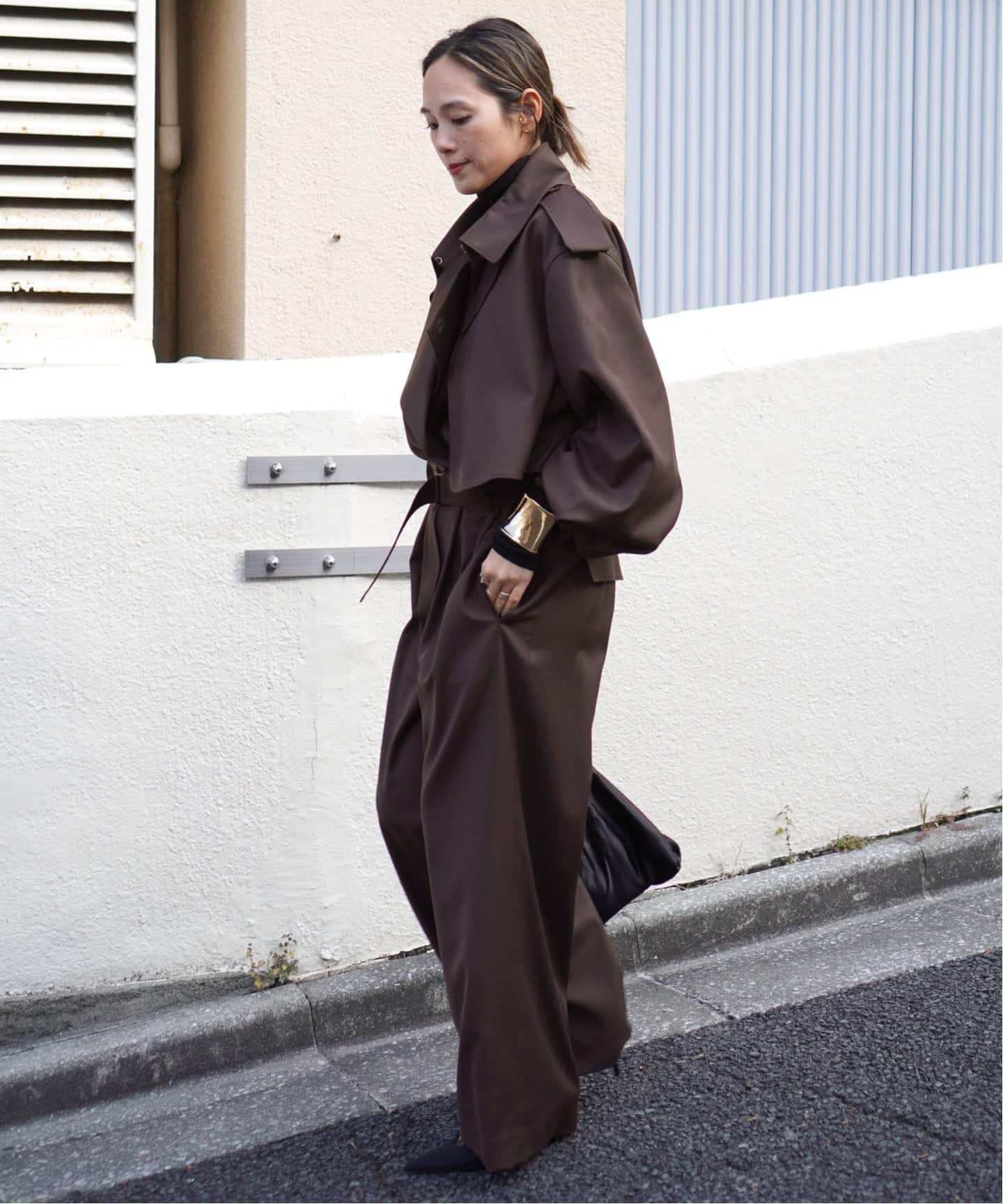 MINITZ/ミニッツ】別注SHORT TRENCH JACKET（トレンチコート）｜AP