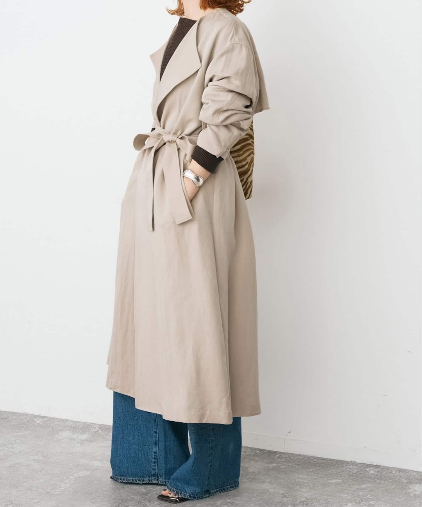 Spick and Span｜スピック＆スパンのノーカラーコート（レディース）の