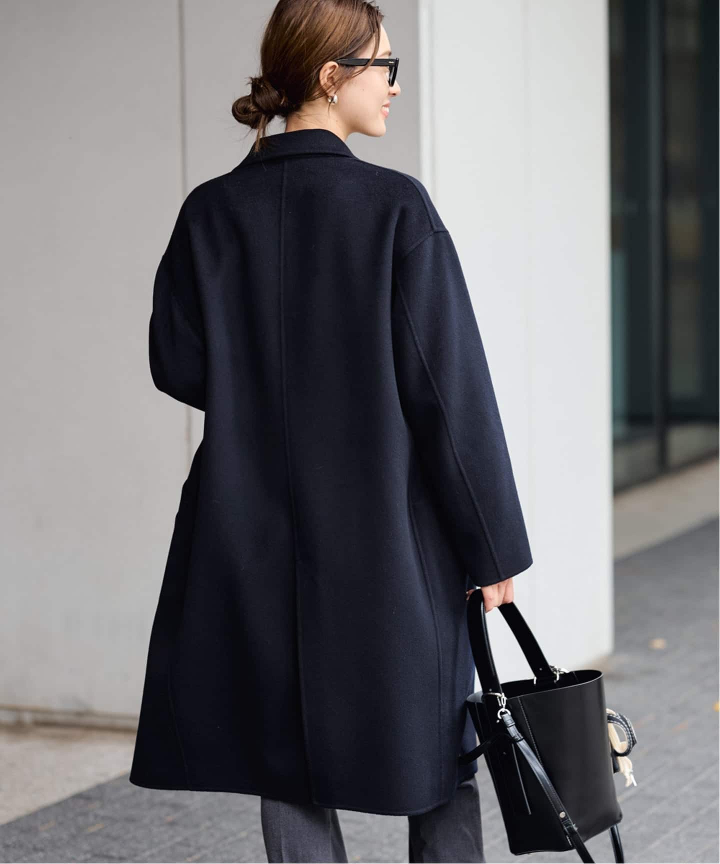 ≪追加≫SUPER160'sダブルブレストコート（チェスターコート